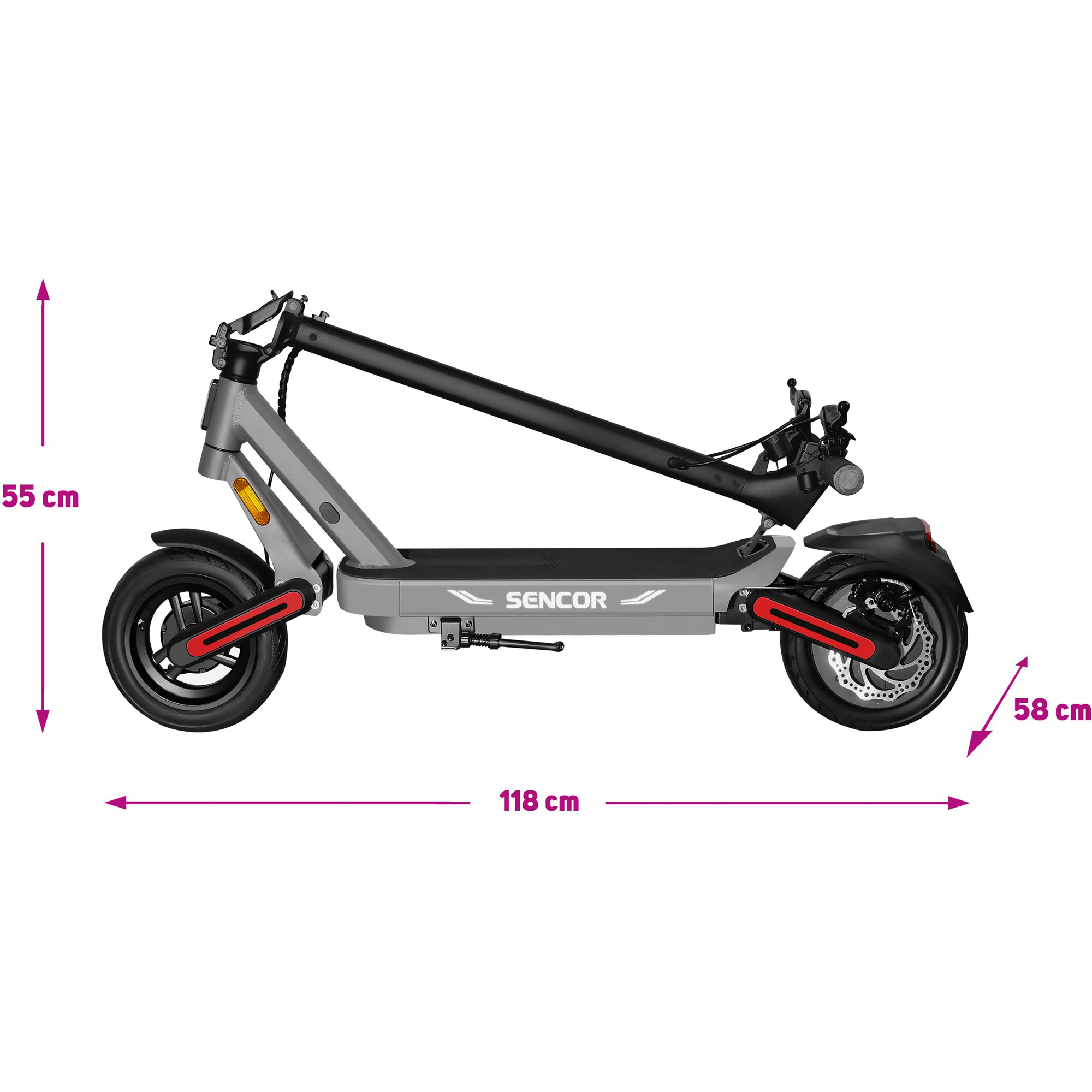 Электросамокат SENCOR S71 Dark