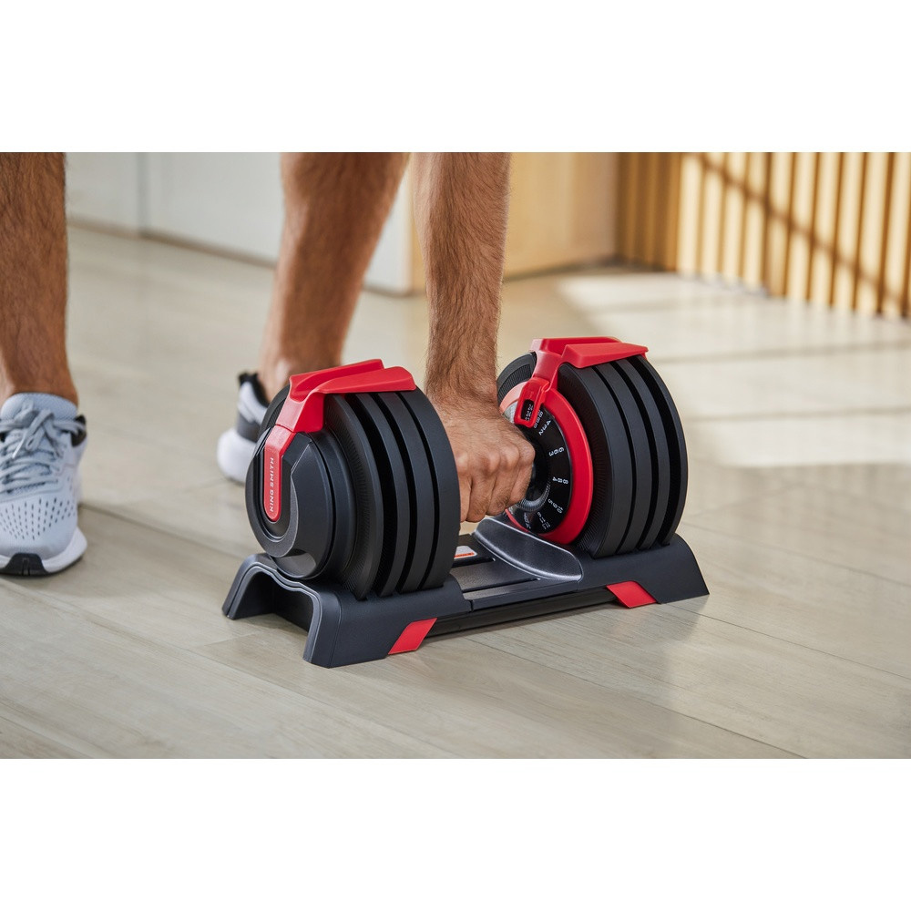 Гантелі набірні з функцією штанги KINGSMITH 3-in-1 Adjustable Dumbbell 24kg