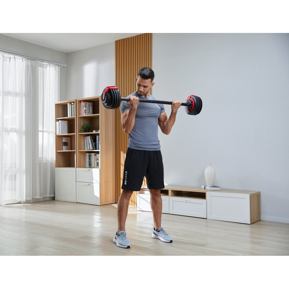 Гантелі набірні з функцією штанги KINGSMITH 3-in-1 Adjustable Dumbbell 24kg