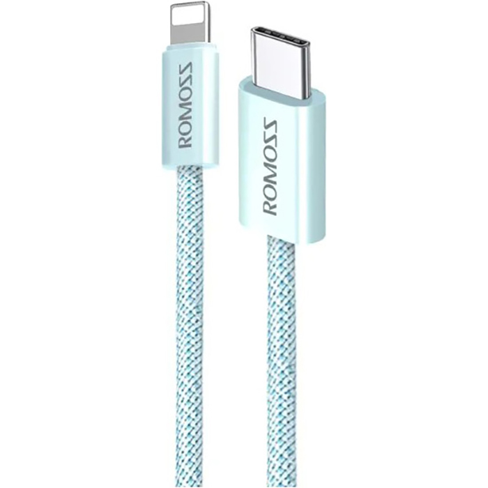 Кабель ROMOSS CB1734 USB-C to Lightning PD 27W 1м Blue (CB1734-631-727H)