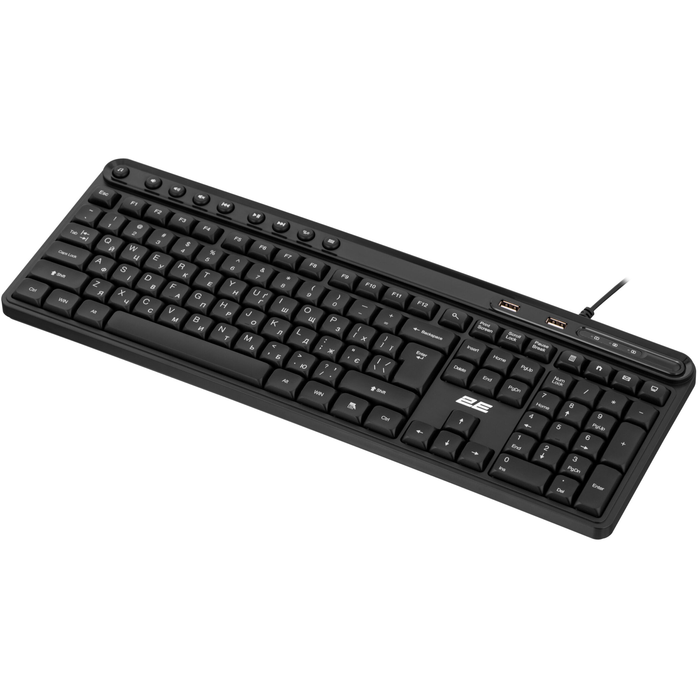 Клавіатура 2E KS1100 Black (2E-KS1100UB_UA)