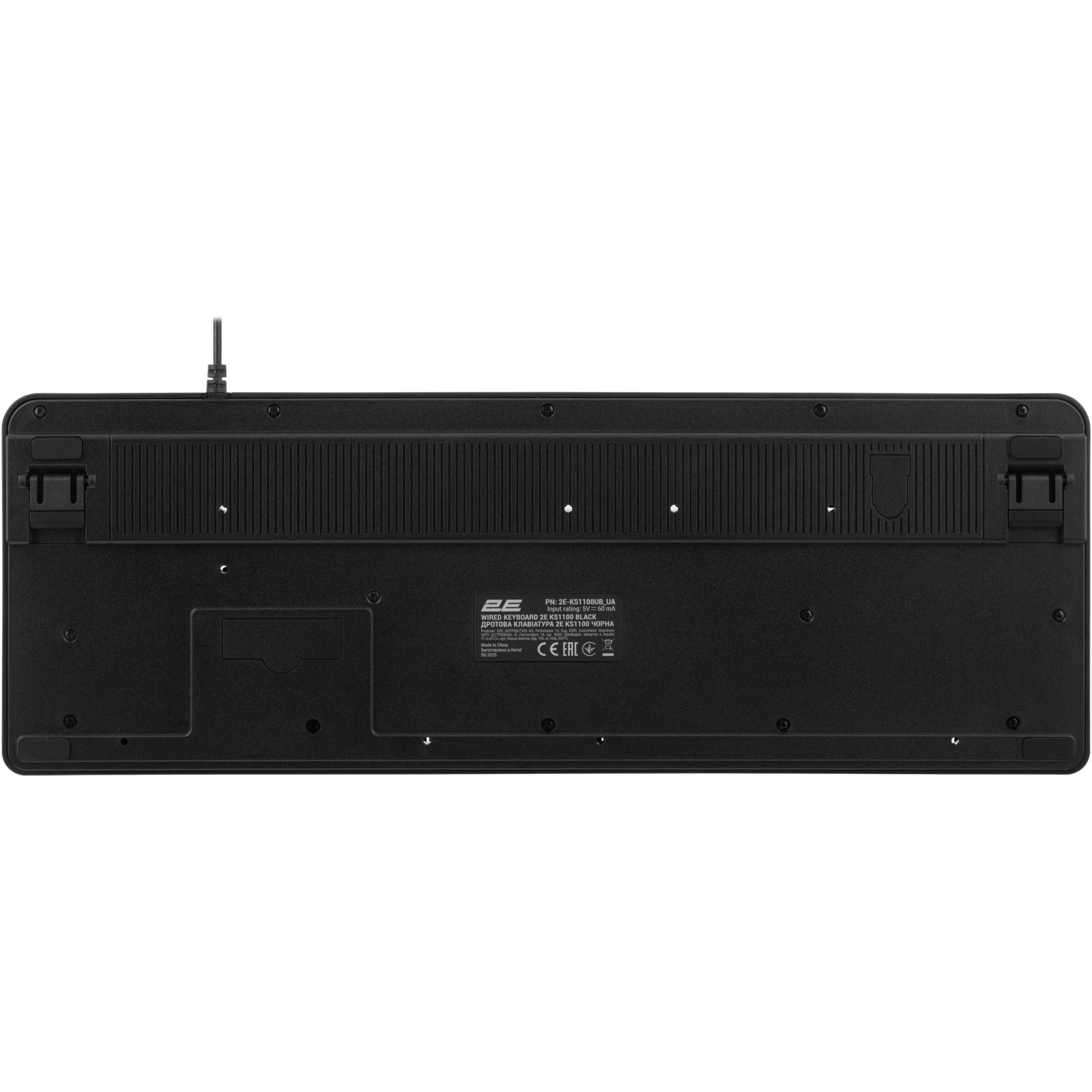 Клавіатура 2E KS1100 Black (2E-KS1100UB_UA)