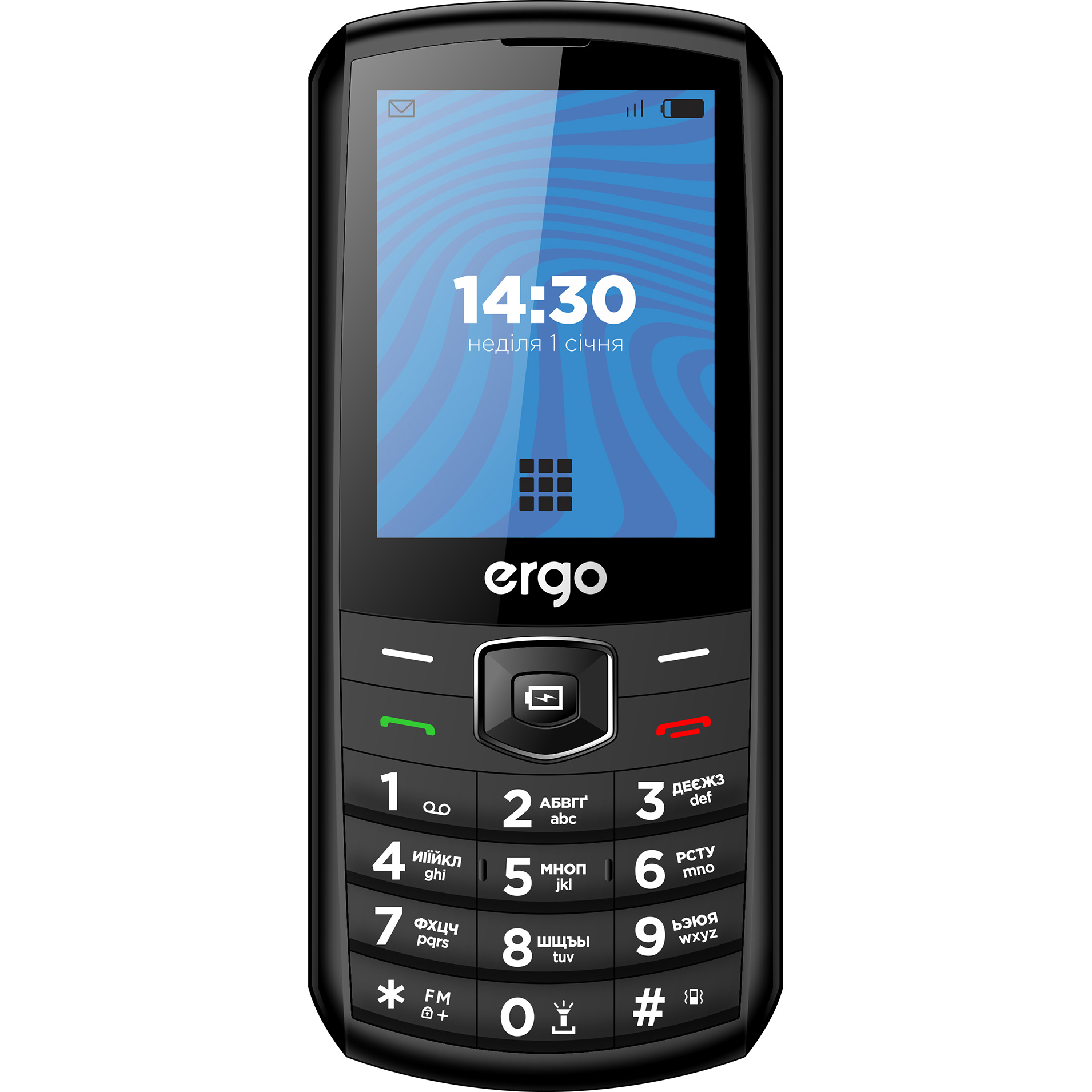 Мобильный телефон ERGO E285 Black