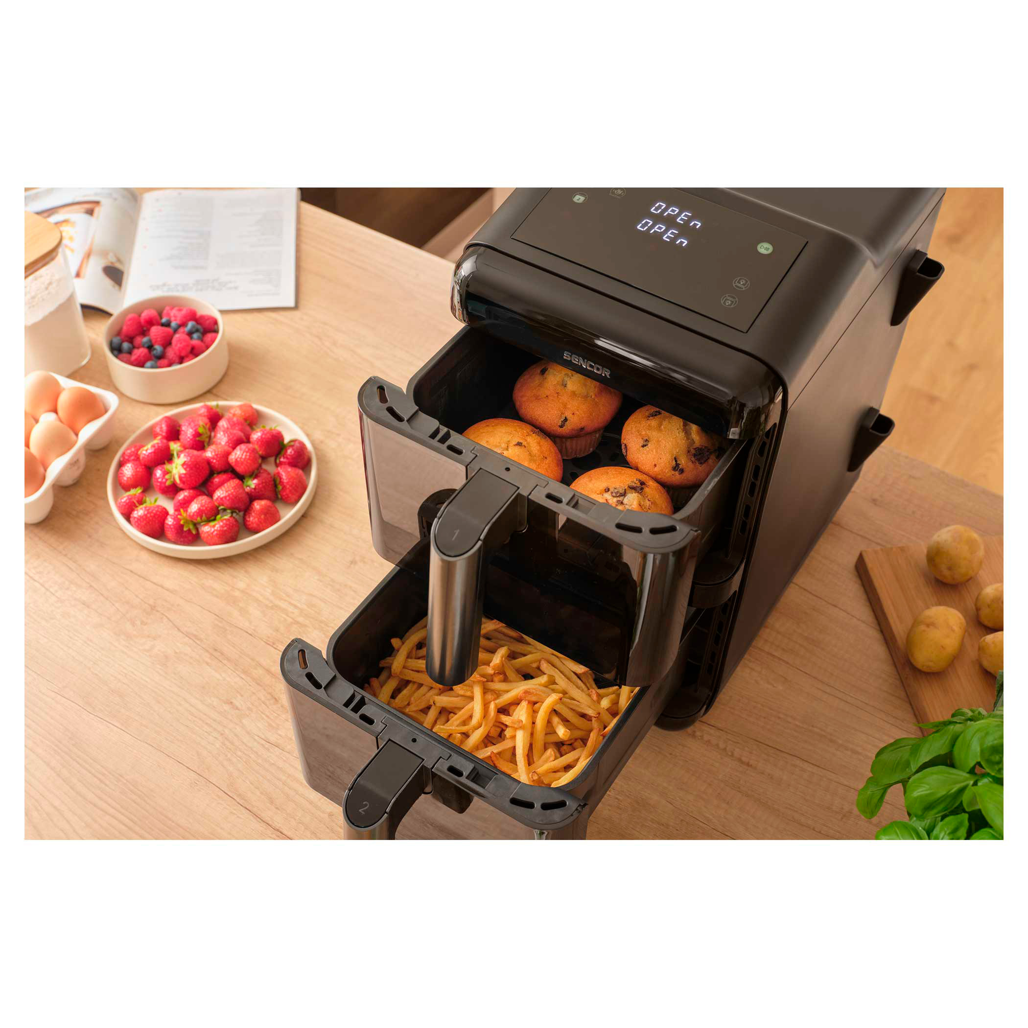 Мультипечь SENCOR SFR 1250BK (SFR1250BK)