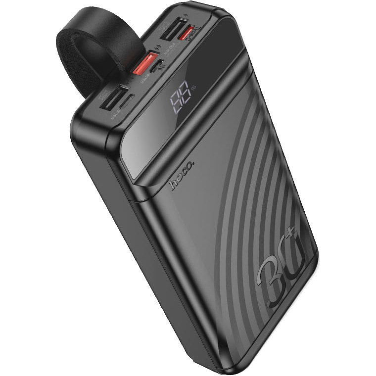 Повербанк HOCO J123B Element 22.5W 30000mAh Black