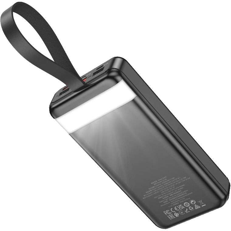 Повербанк HOCO J123B Element 22.5W 30000mAh Black