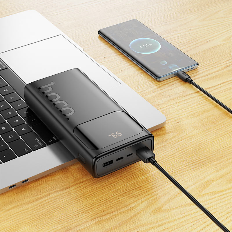 Повербанк HOCO J144A Hymn 10W 30000mAh Black