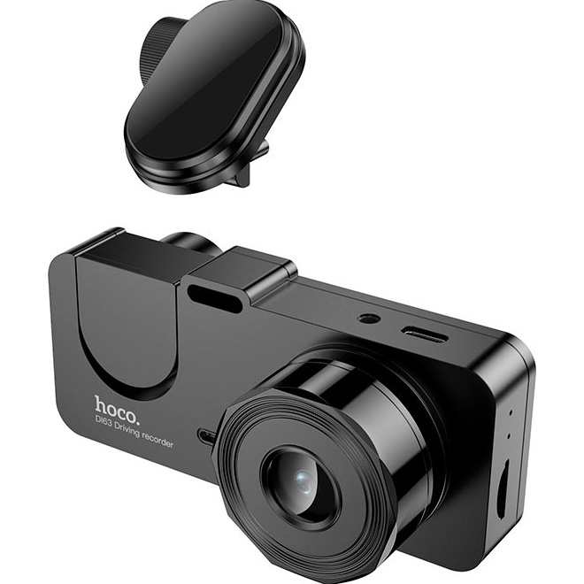 Автомобильный видеорегистратор с камерой заднего вида HOCO DI63 Triple Driving Camera