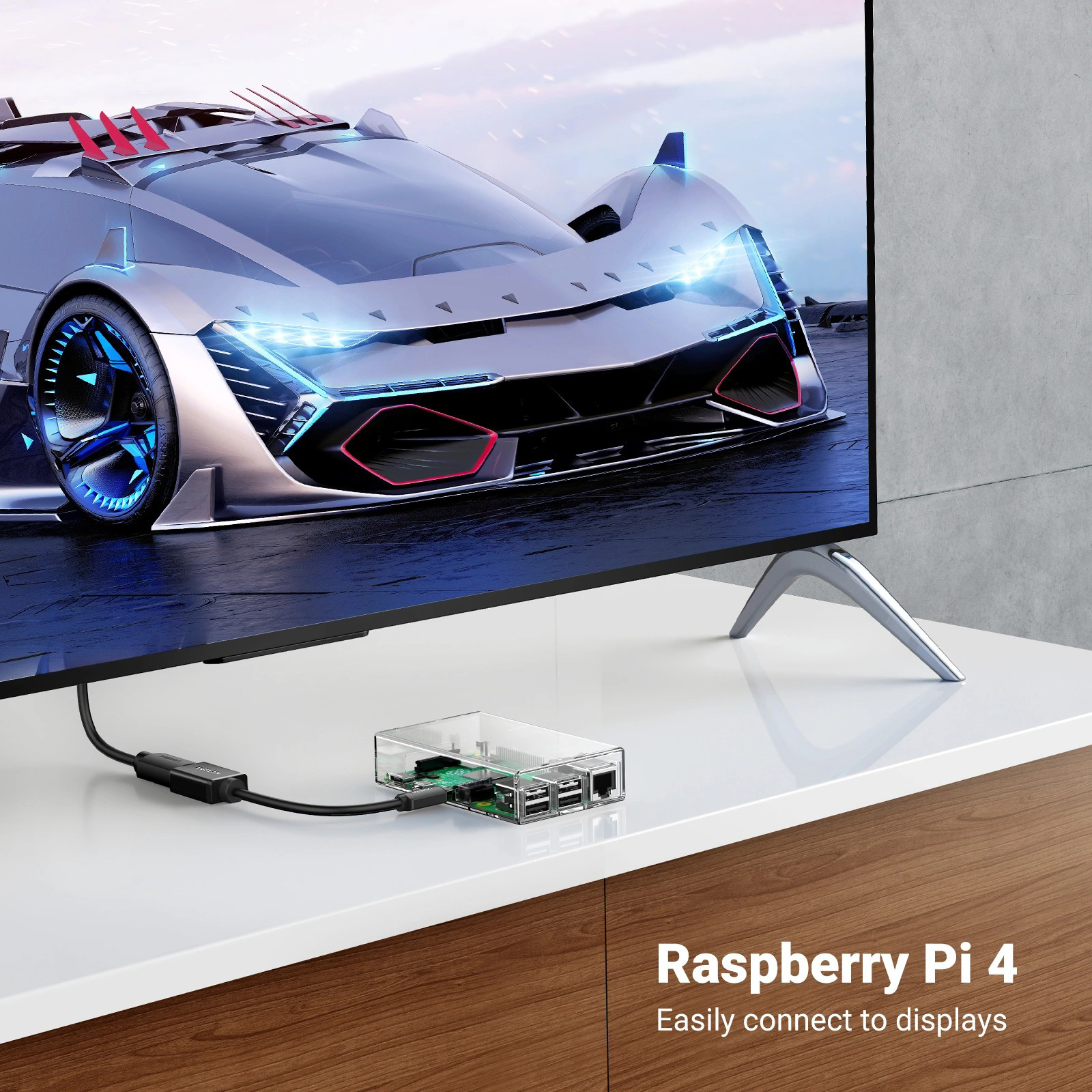 Адаптер UGREEN Micro-HDMI - HDMI Black (20134)