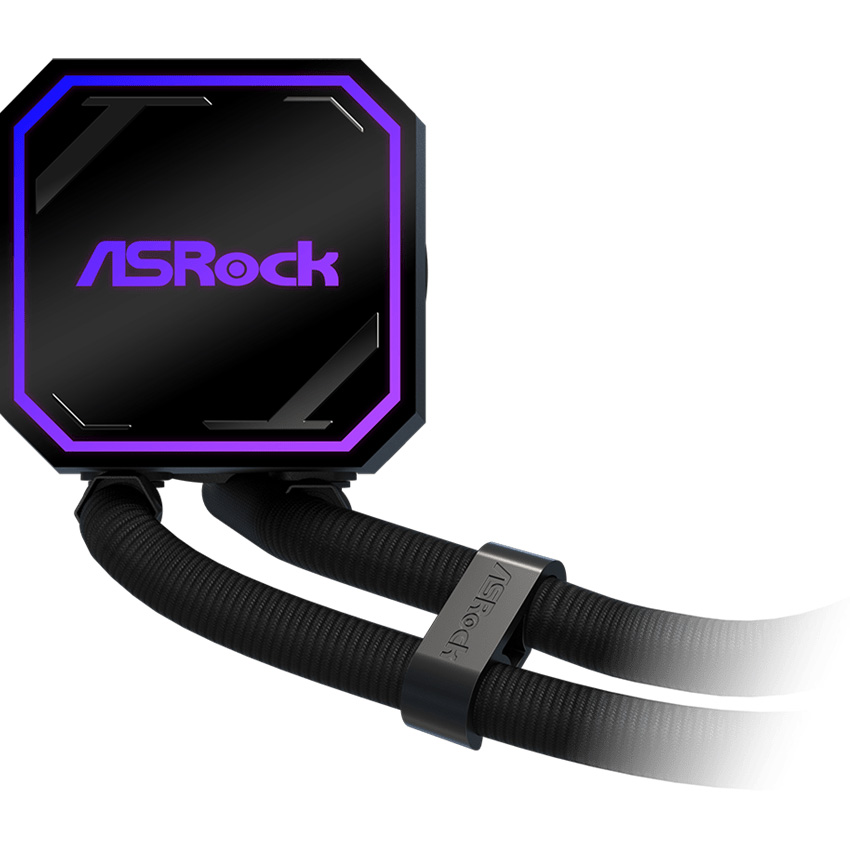 Система водяного охлаждения ASROCK Pro 240 ARGB Black