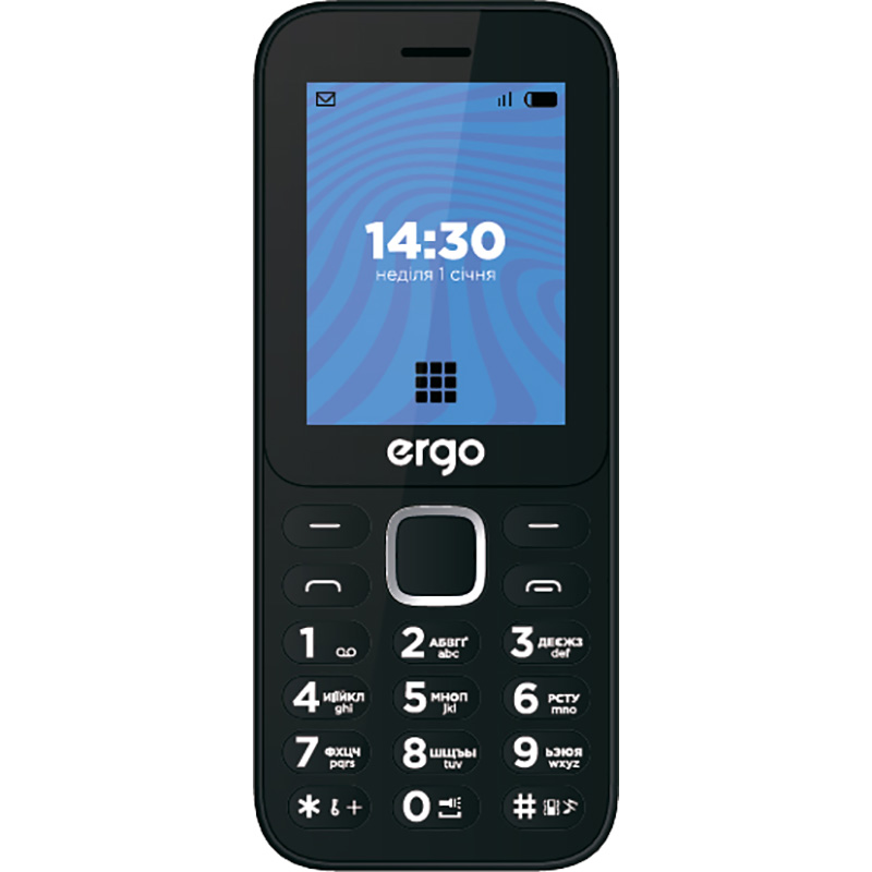 Мобільний телефон ERGO E241 Energy Red