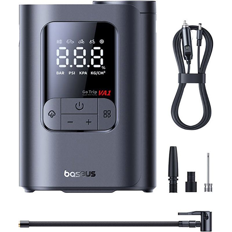 Портативний насос BASEUS GoTrip VA1 Pro Inflator Cosmic Black (C0119701)