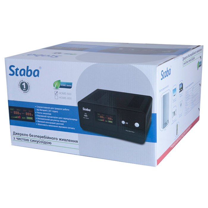 ИБП STABA Home-500