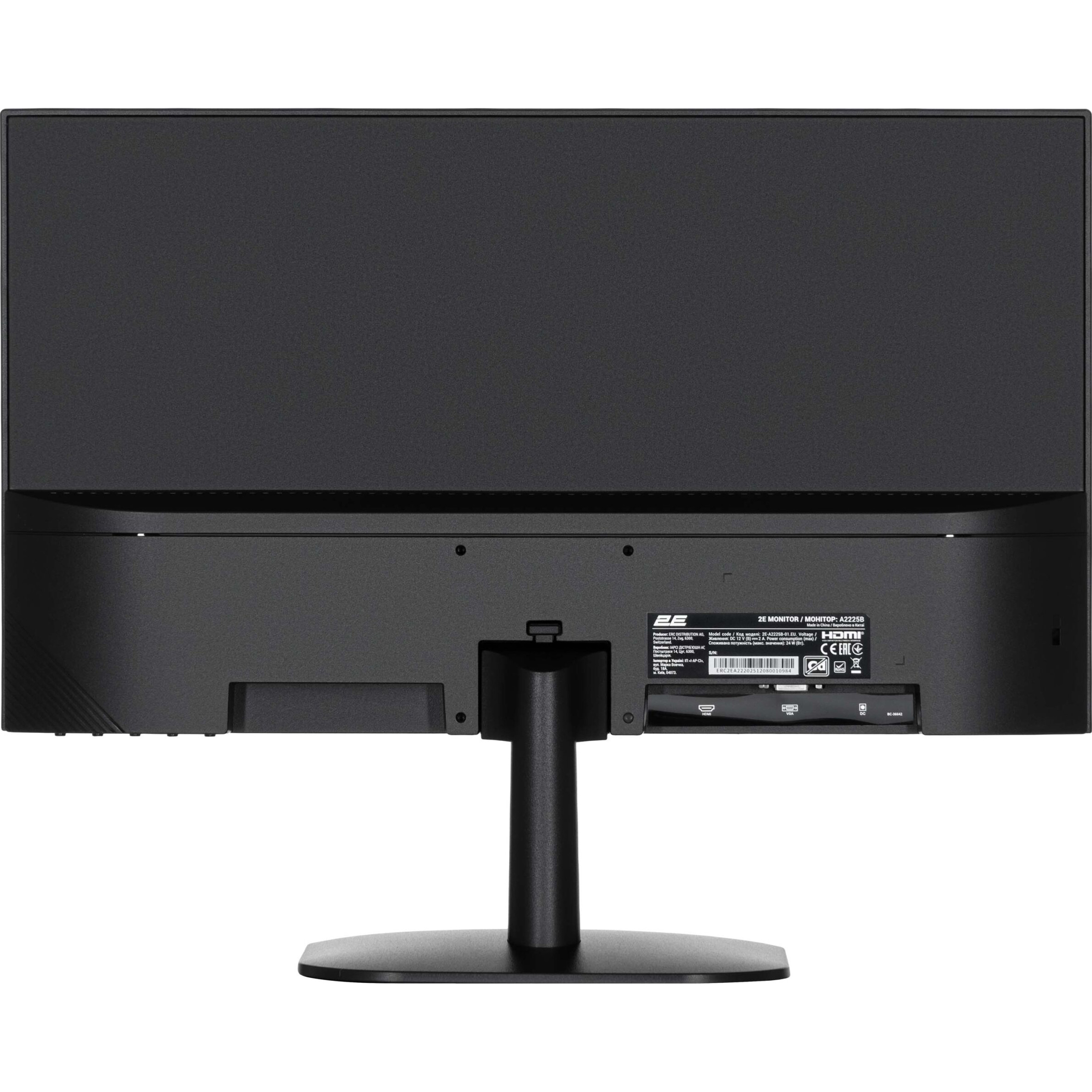 Монітор 21.5" 2E A2225B (2E-A2225B-01.EU)