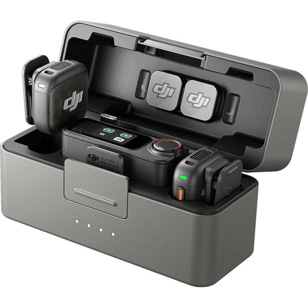 Бездротовий петличний мікрофон DJI Mic 3 2TX+1RX (CP.RN.00000480.01)