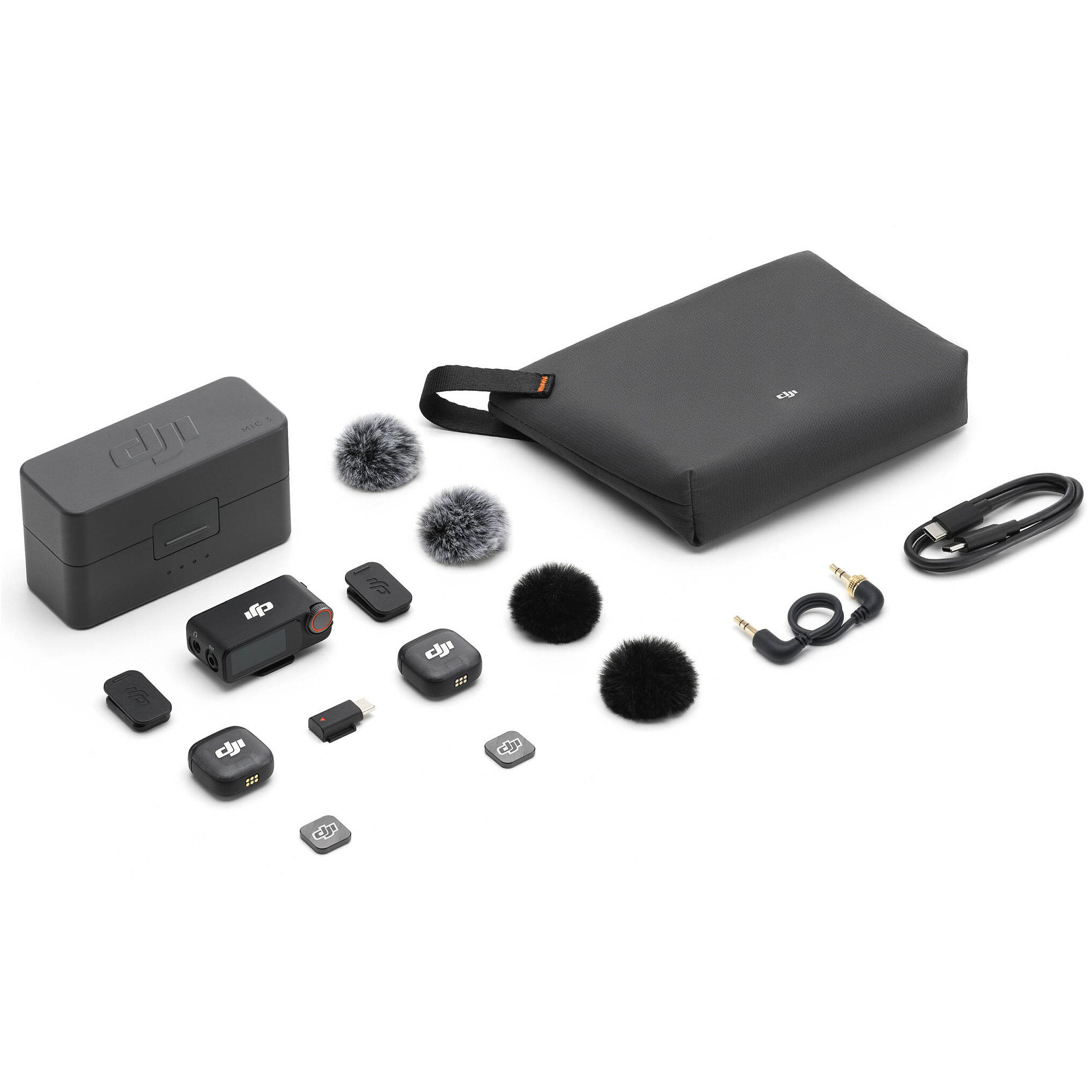 Бездротовий петличний мікрофон DJI Mic 3 2TX+1RX (CP.RN.00000480.01)