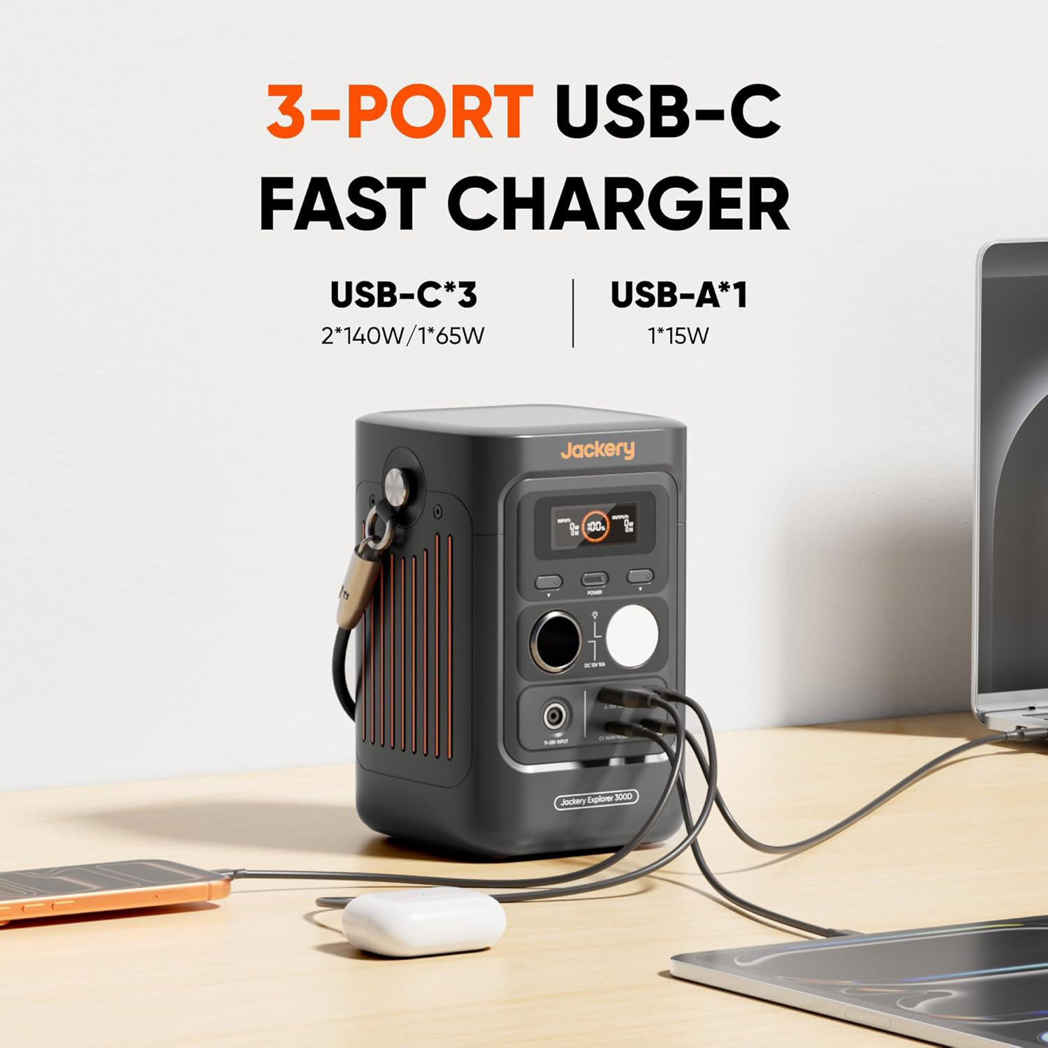 Зарядна станція JACKERY Explorer 300D (21-0001-000356)