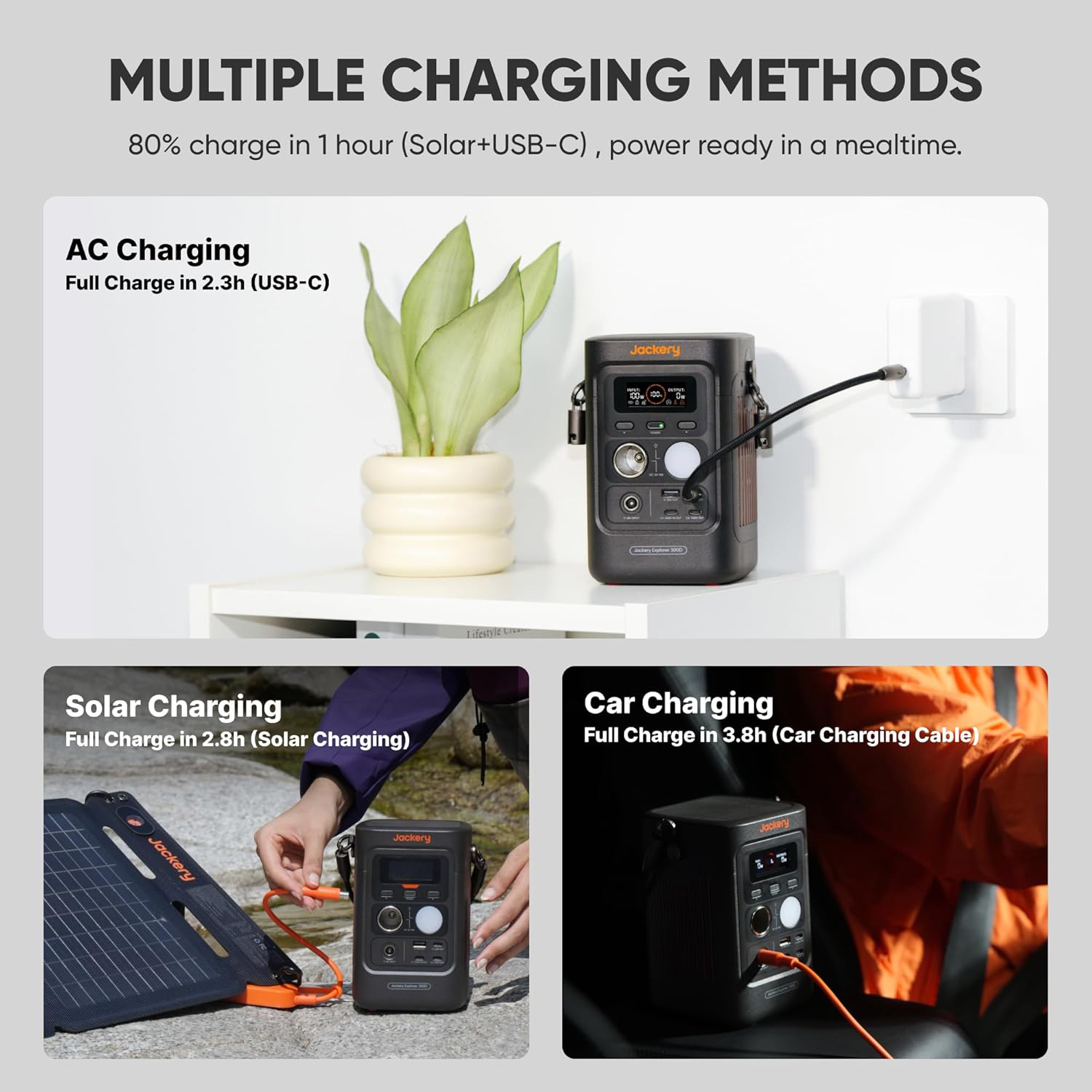 Зарядна станція JACKERY Explorer 300D (21-0001-000356)