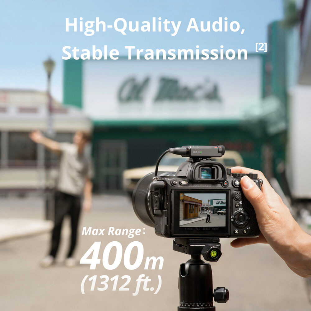 Беспроводной петличный микрофон DJI Mic Mini 2TX+1RX Infinity Black (CP.RN.00000433.01)