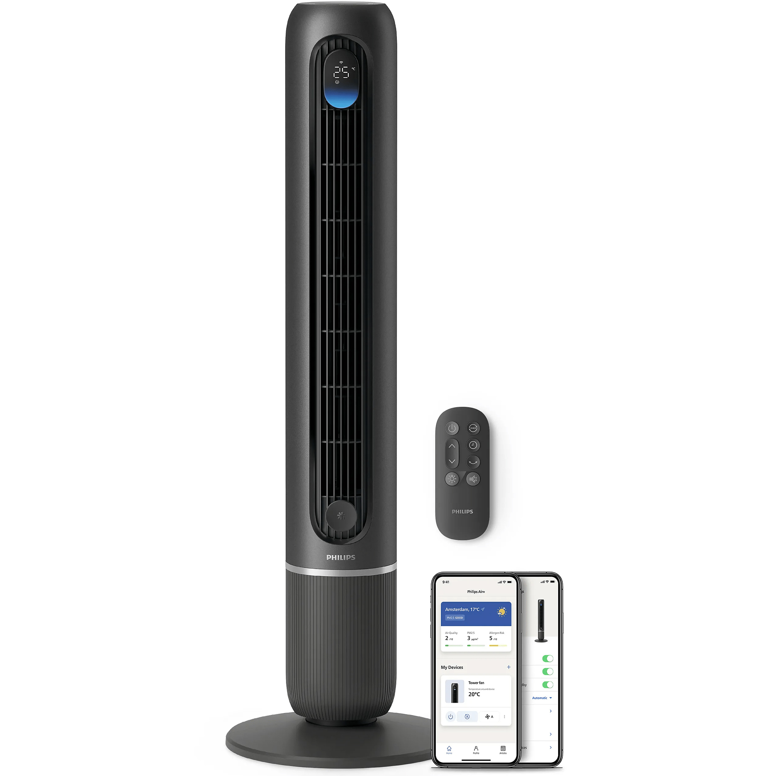 Колонный вентилятор PHILIPS Series 7000 CX7550/01