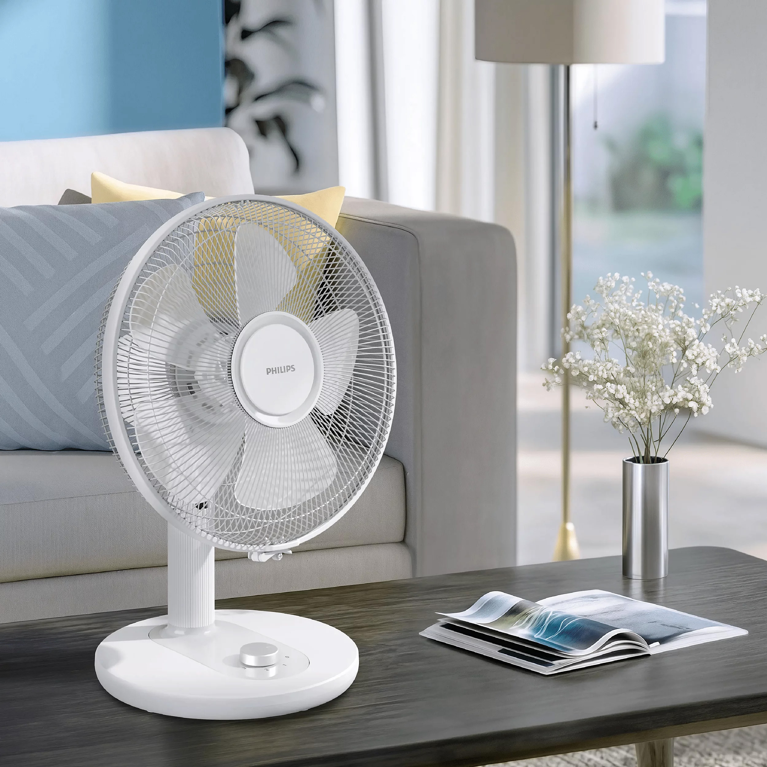 Настільний вентилятор PHILIPS Series 1000 CX1030/00 White