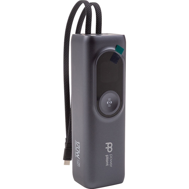 Повербанк з бездротовою зарядкою POWERPLANT PB02 170W 25000mAh (PB931538)