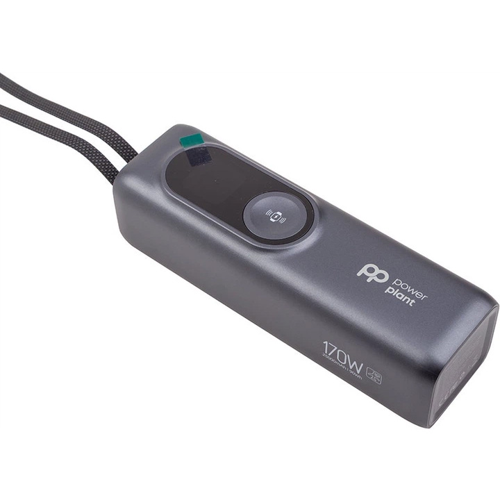 Повербанк з бездротовою зарядкою POWERPLANT PB02 170W 25000mAh (PB931538)