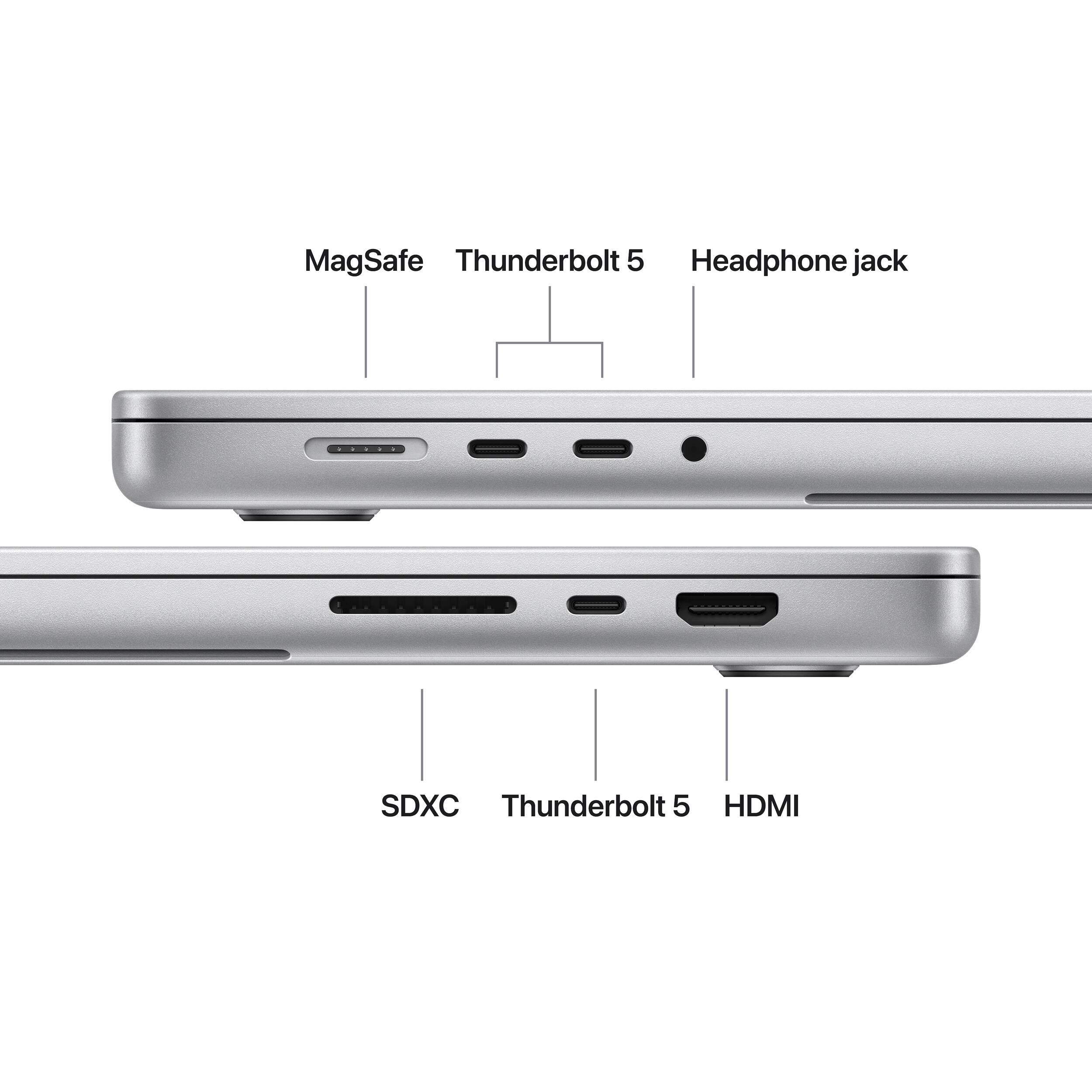 Ноутбук APPLE A3429 MacBook Pro 16" M5 Max 64GB/2TB Silver (Z1MX000UY)