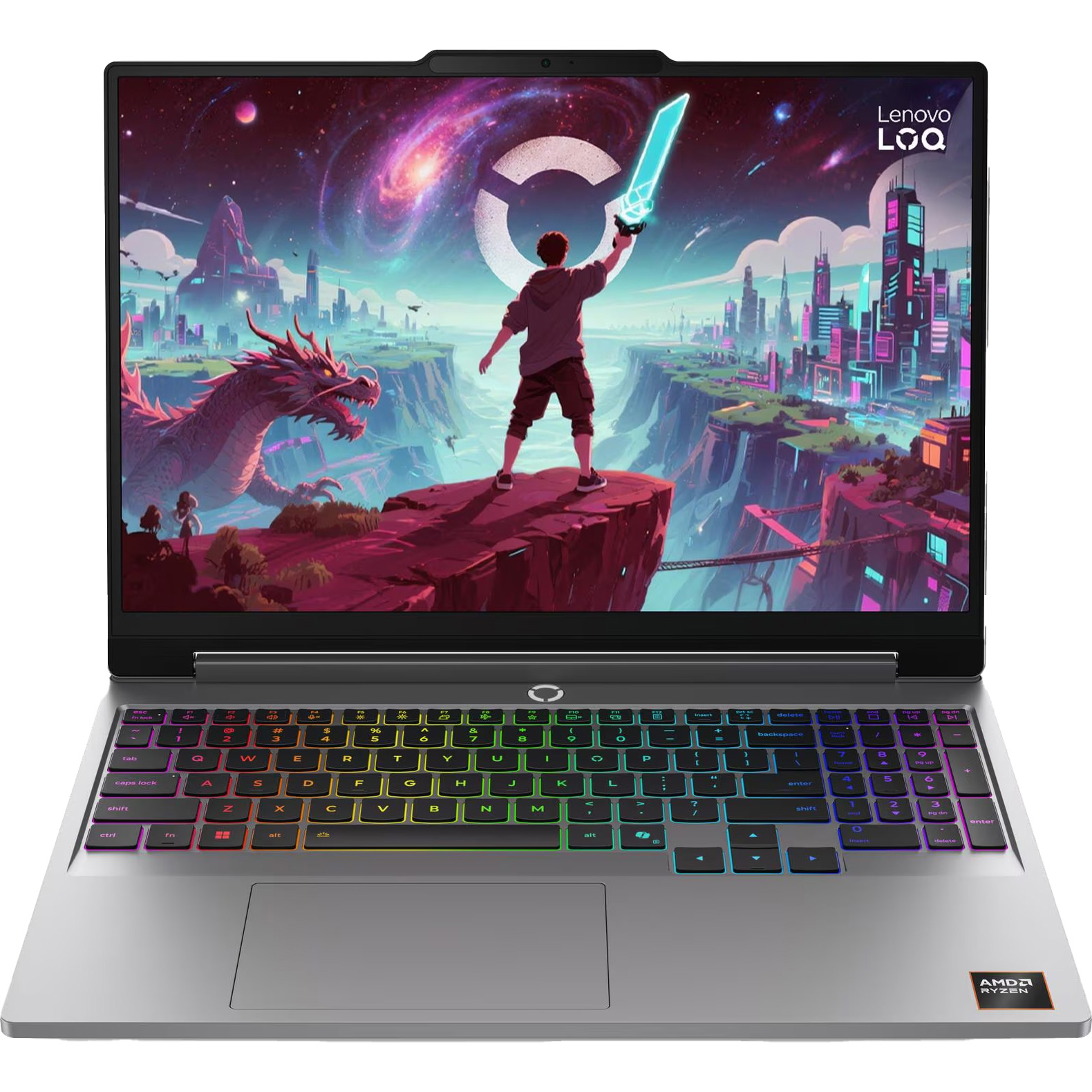Ноутбук LENOVO LOQ 15AHP11 Luna Gray (83TN0041RA)