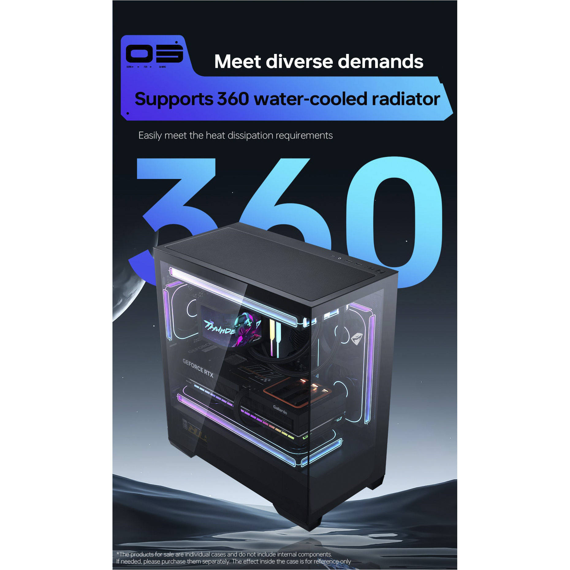 Корпус THUNDEROBOT GQX25MB Black