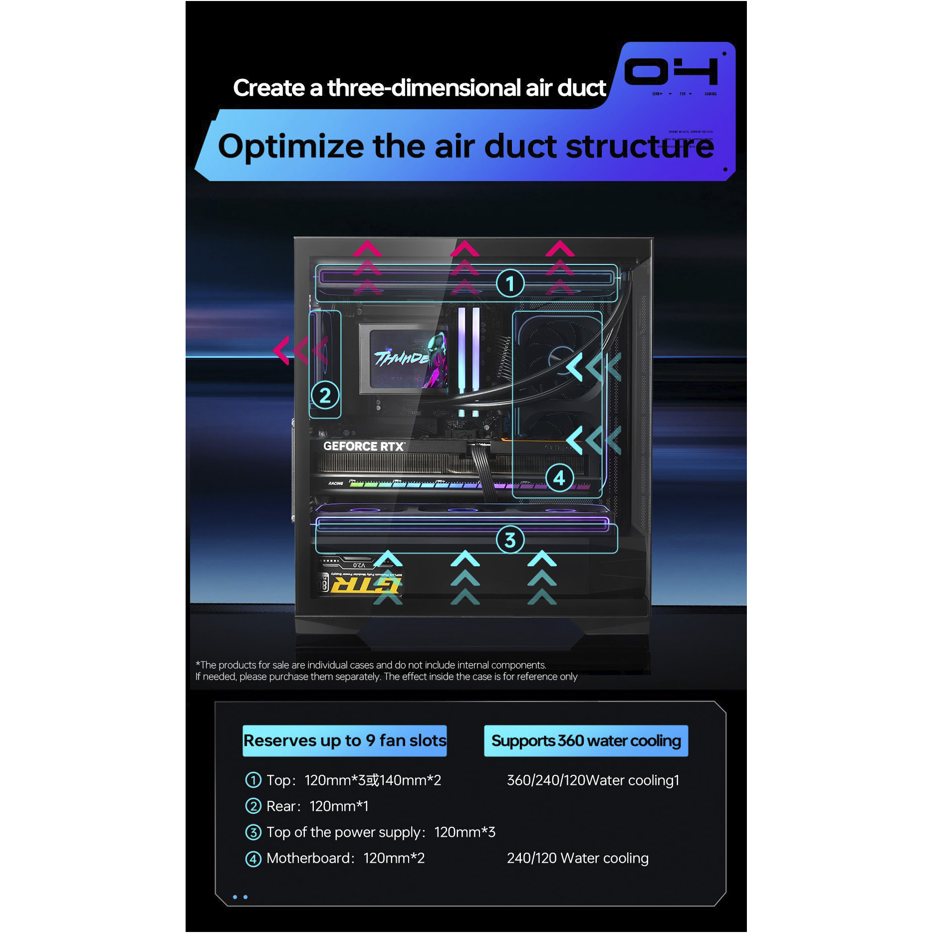 Корпус THUNDEROBOT GQX25MB Black