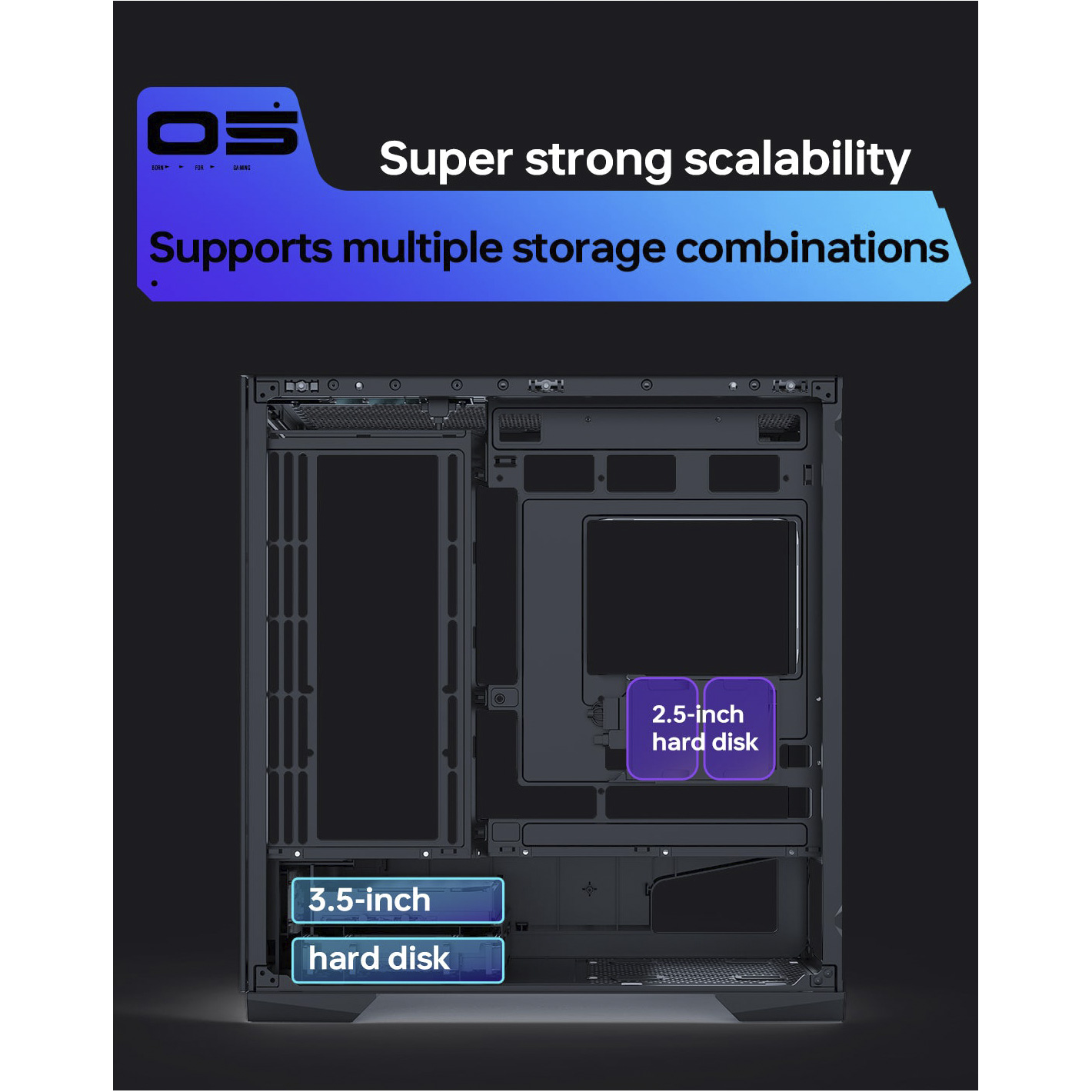 Корпус THUNDEROBOT GQX25MB Black