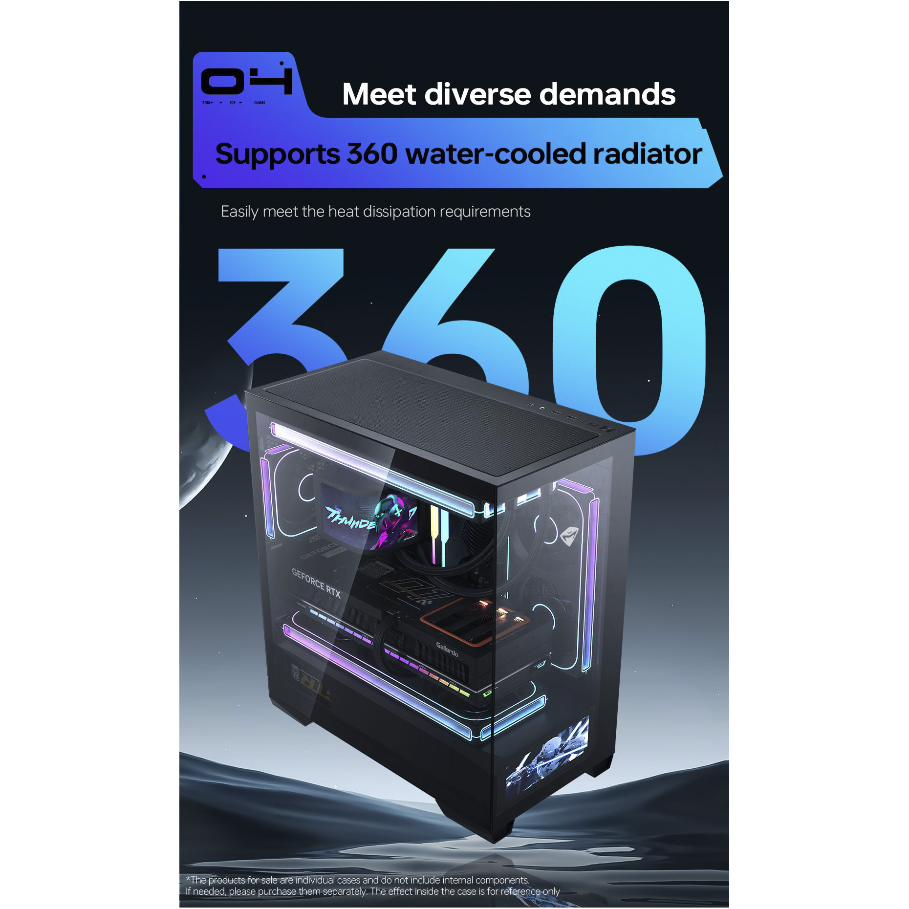 Корпус THUNDEROBOT GQX25MBS Black