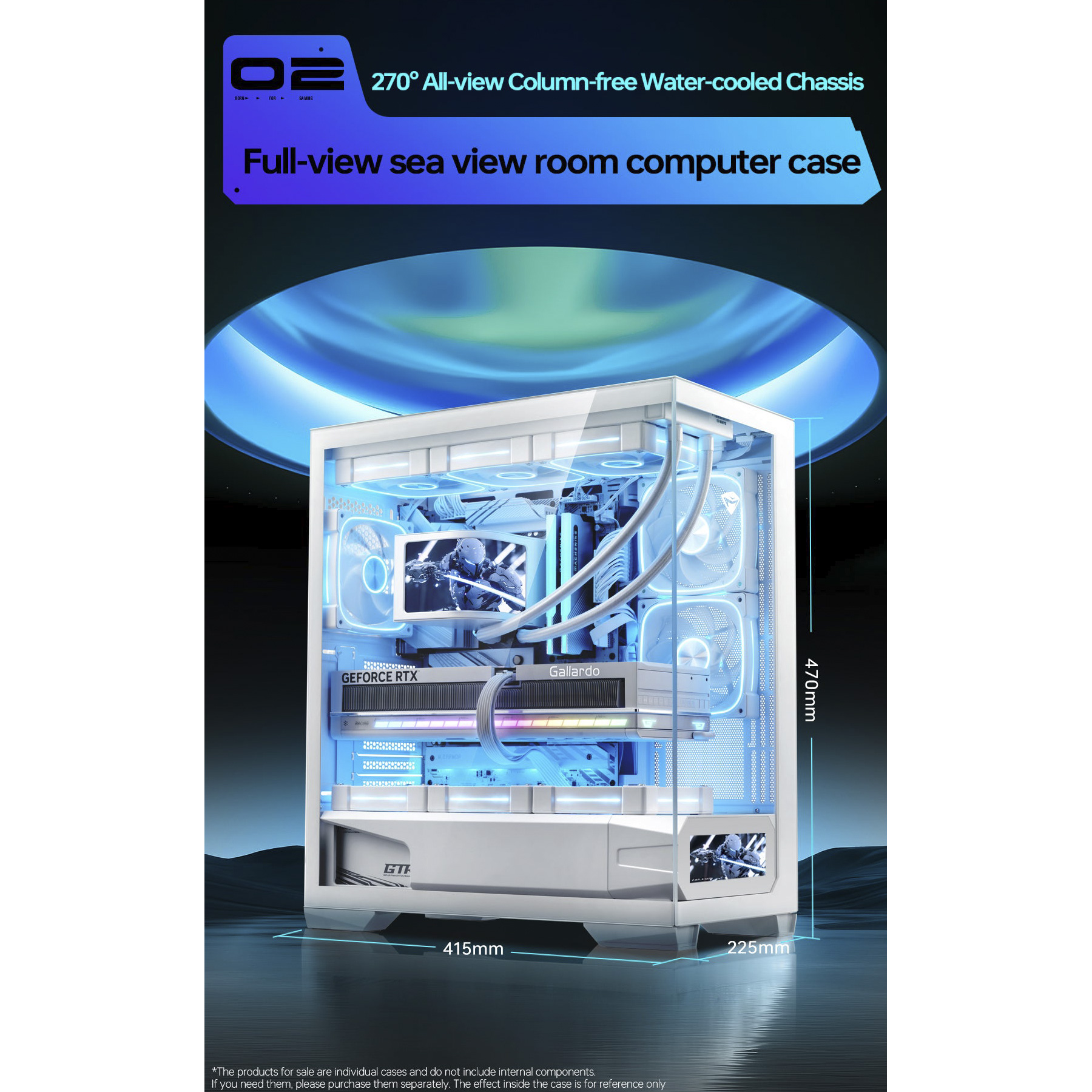 Корпус THUNDEROBOT GQX25AWS White