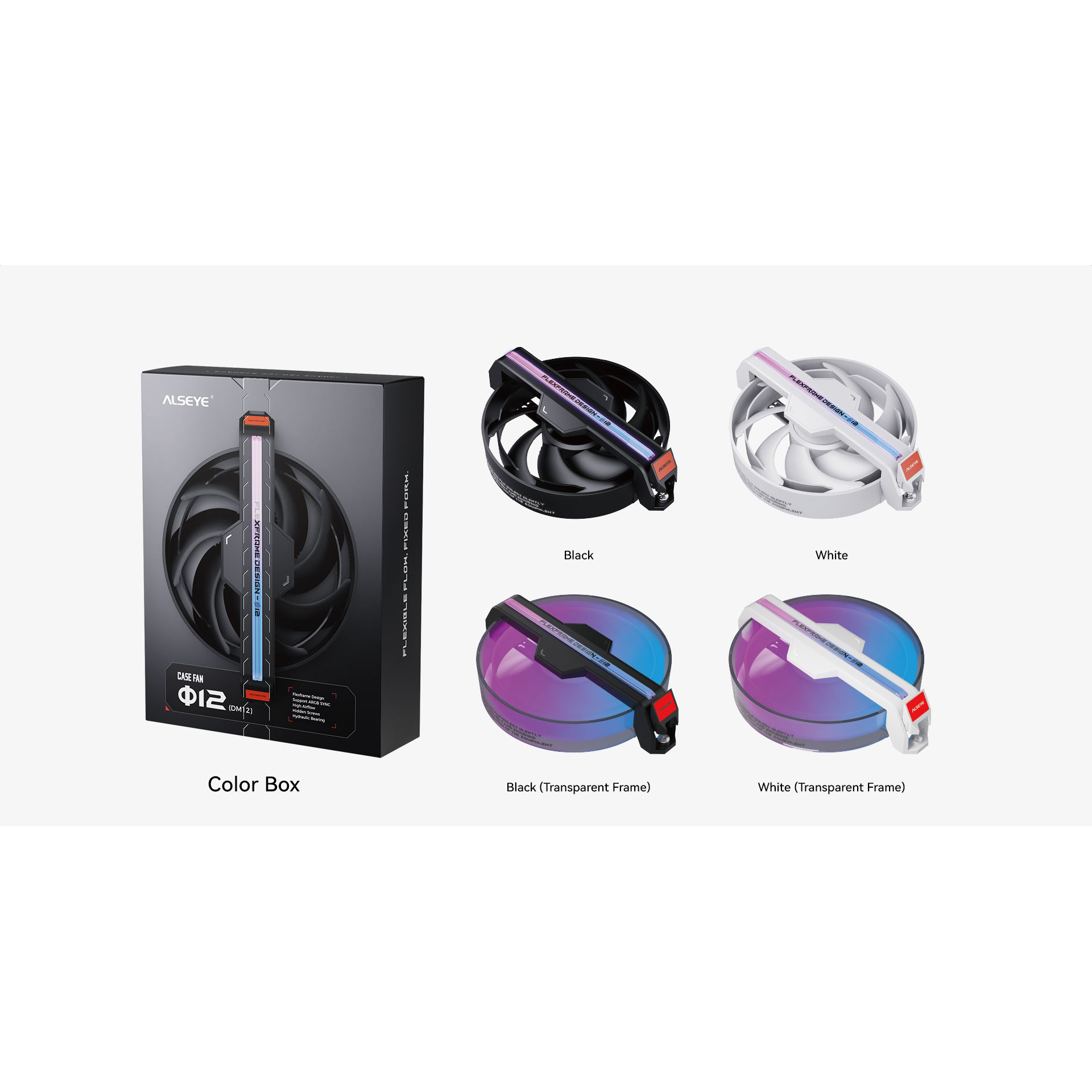 Вентилятор ALSEYE DM12 White (AS.04.10.0002)