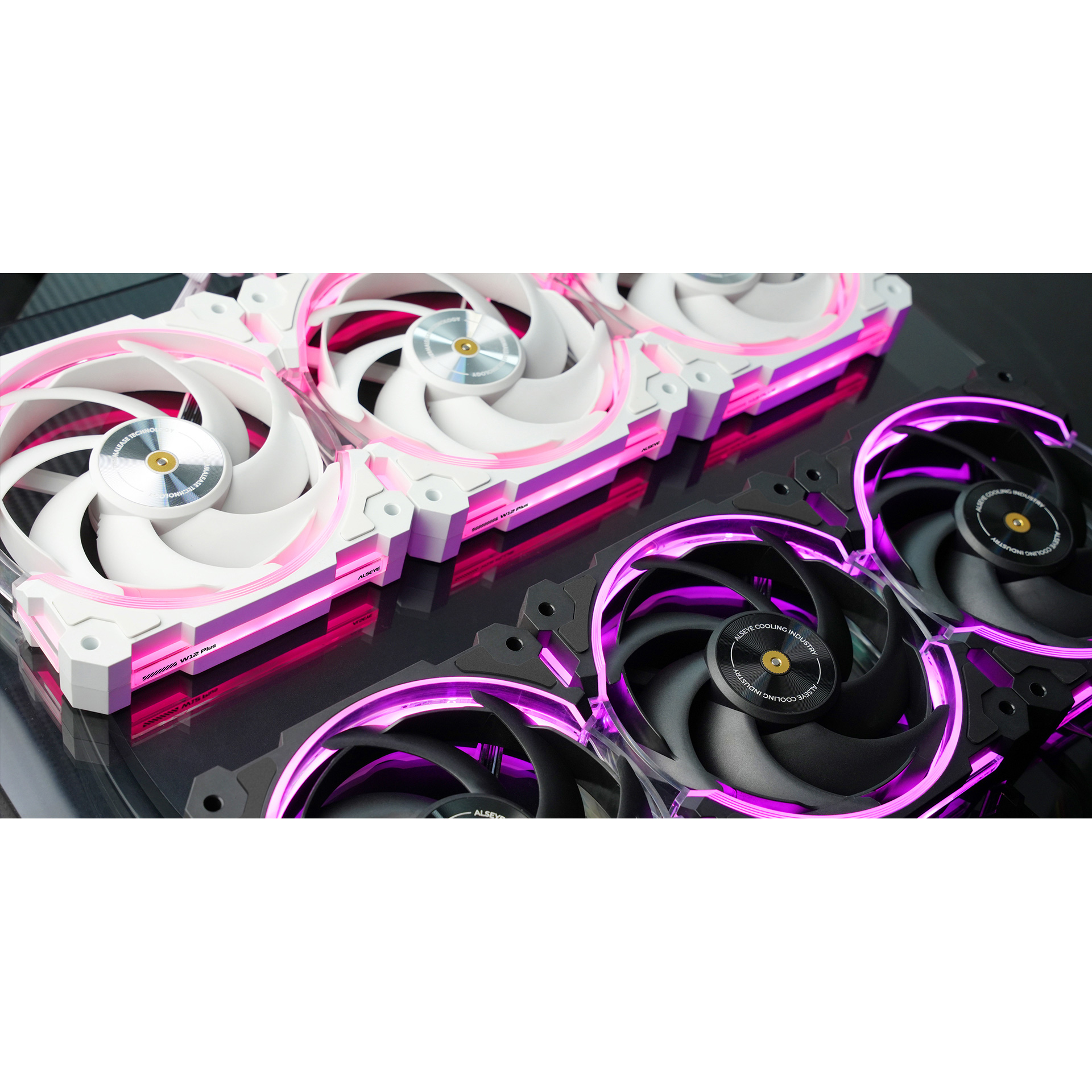 Вентилятор ALSEYE W12 Plus Warriors White (AS.04.07.0067)