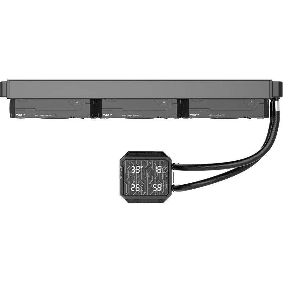 Система водяного охолодження ALSEYE Q360 Plus Black (AS.02.11.0019)