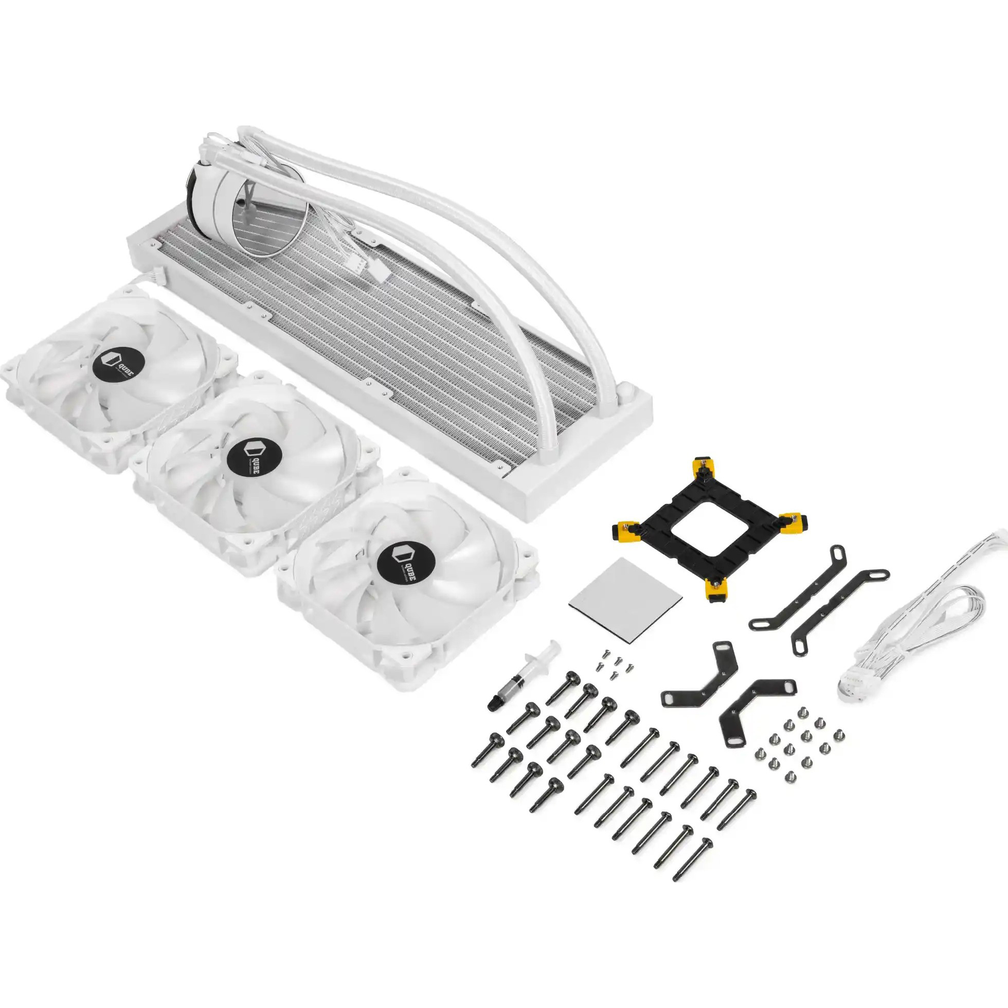 Система водяного охлаждения QUBE ZT-360 White