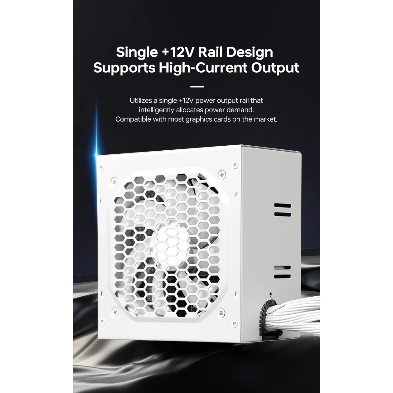 Блок питания 650W MACHENIKE A-650 White