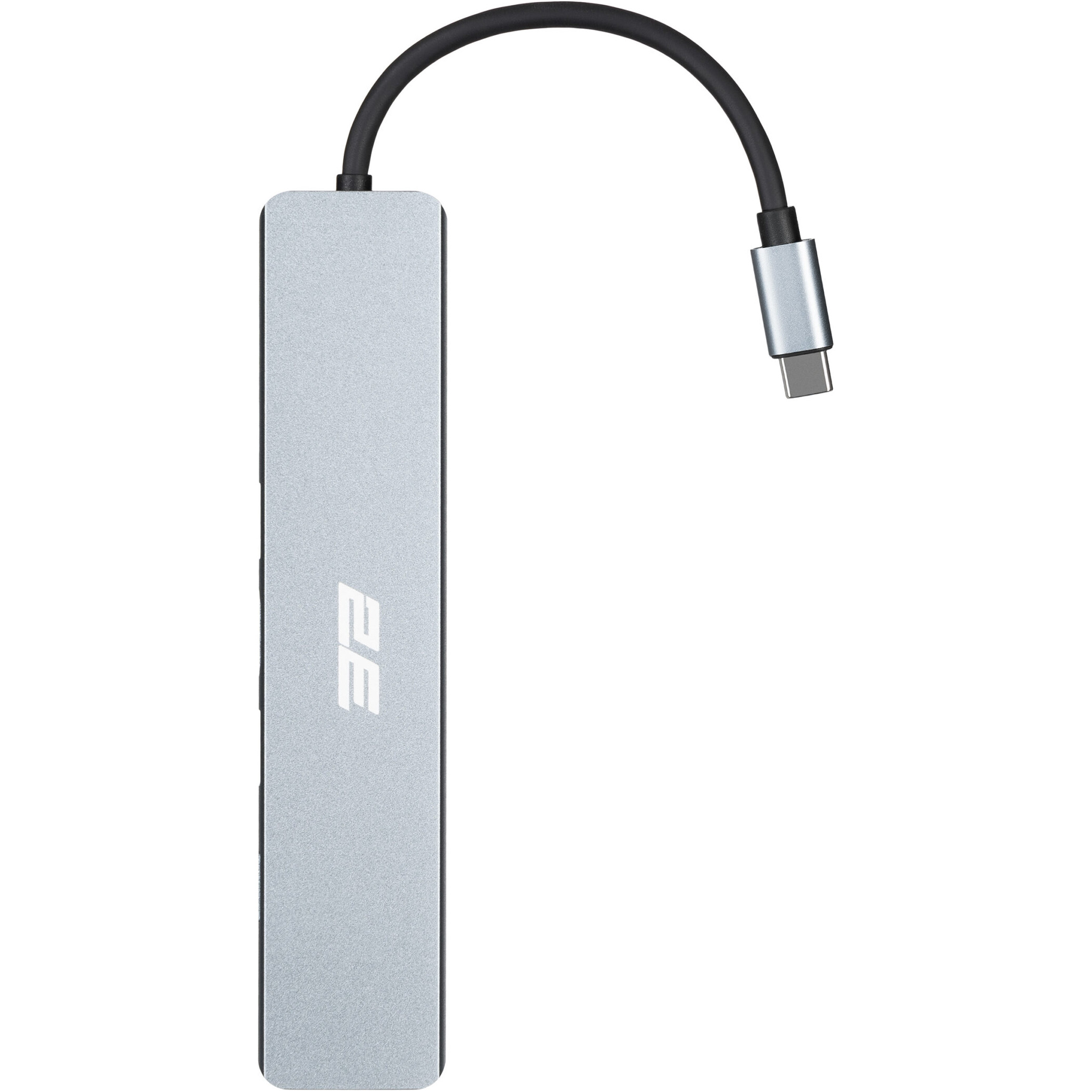 Порт-репликатор 2E USB-C to 1xHDMI, 1xUSB3.0, 1xUSB2.0, 2xPD, LAN, SD/TF (2E-W2681)