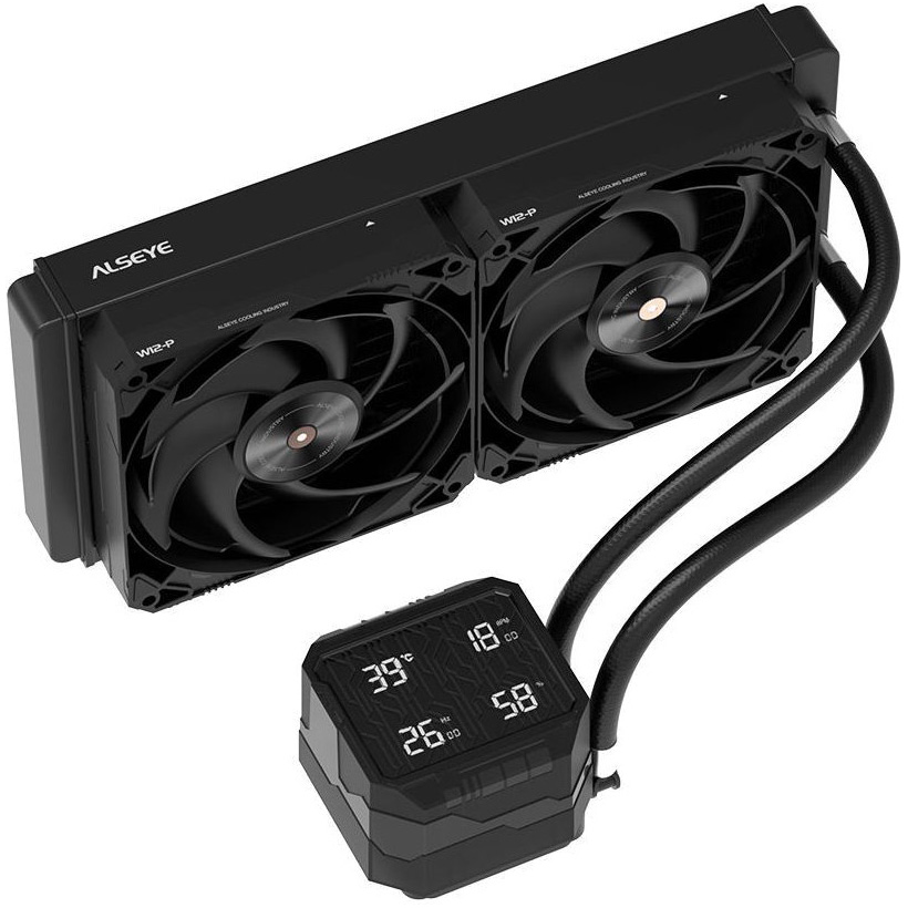 Система водяного охлаждения ALSEYE Q240 Plus Black (AS.02.11.0021)