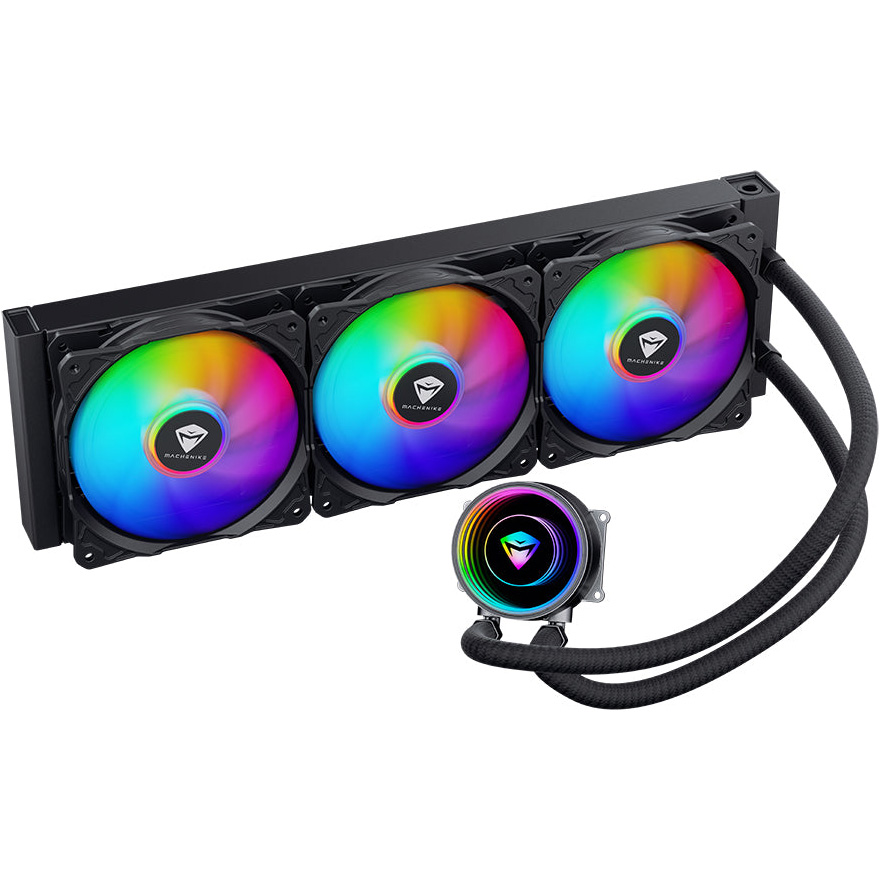 Система водяного охлаждения MACHENIKE Light 360 ARGB Black