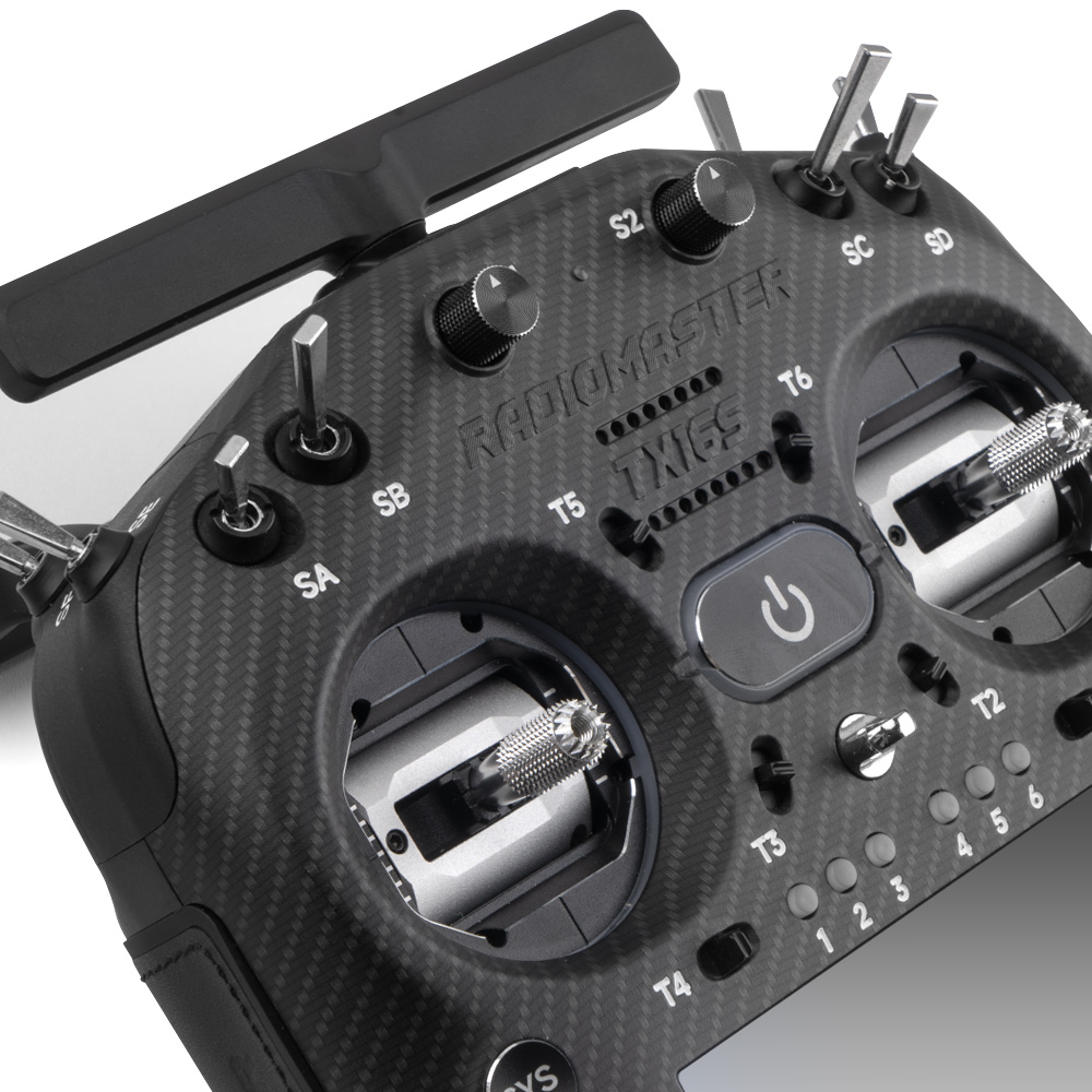 Пульт керування дроном RADIOMASTER TX16S MK3 Max ExpressLRS M2 Black (TX16S-MK3MAX-BLK)