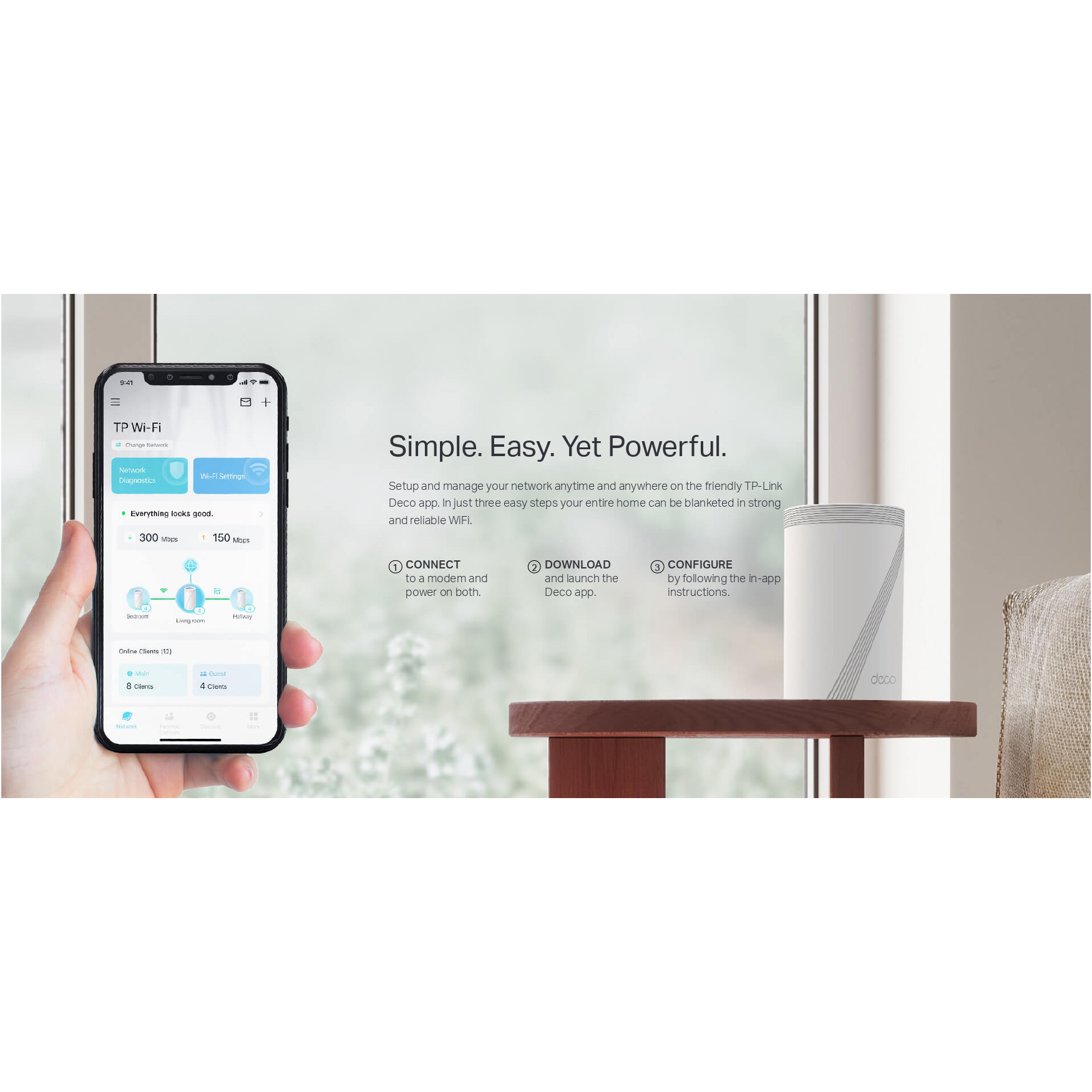 Wi-Fi Mesh система TP-LINK Deco BE65 2-pack