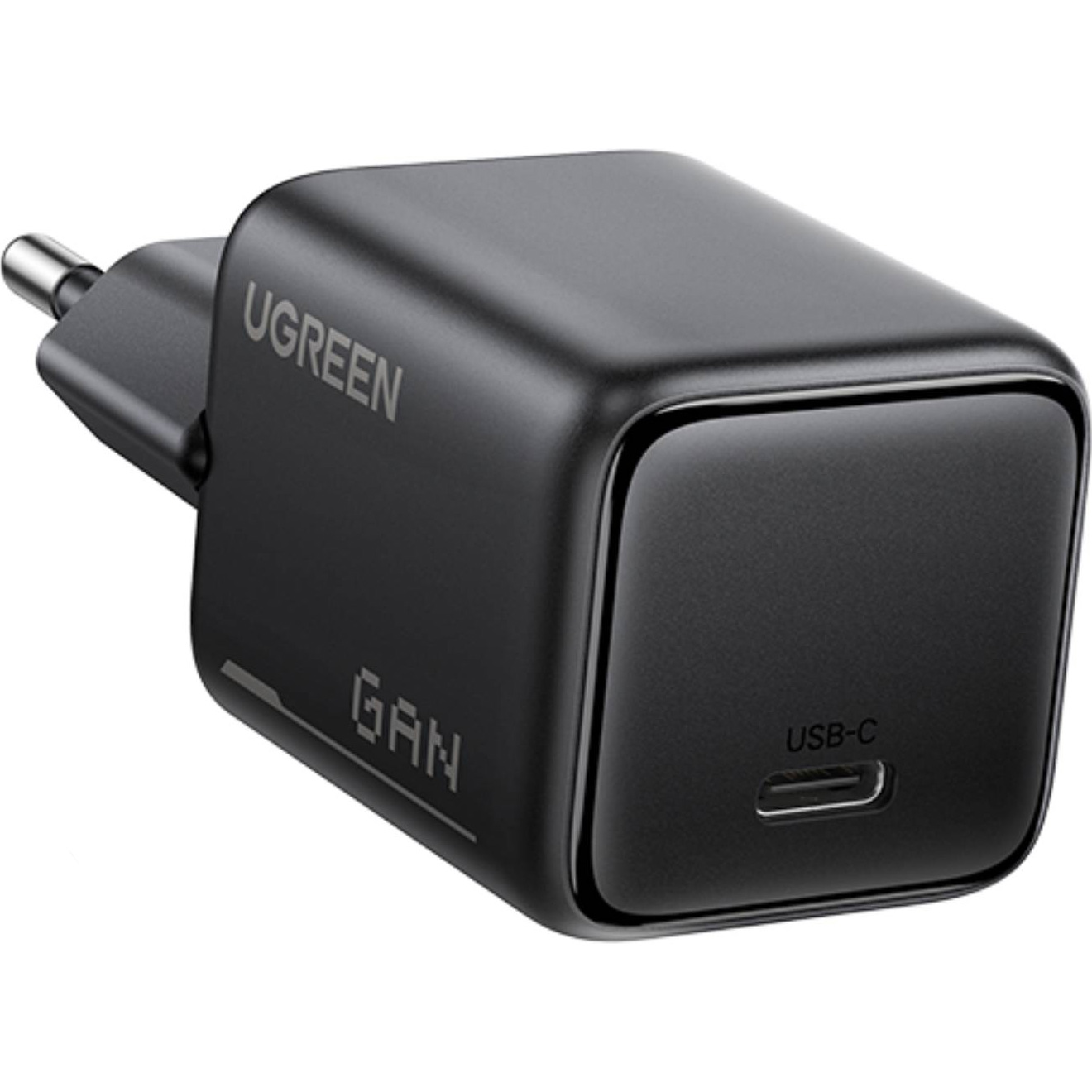 Зарядний пристрій UGREEN X517 25W USB-C GaN Fast Charger Black (65736)