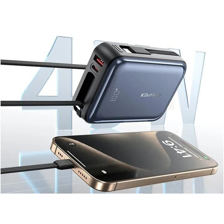 Повербанк AWEI C03 45W 20000mAh