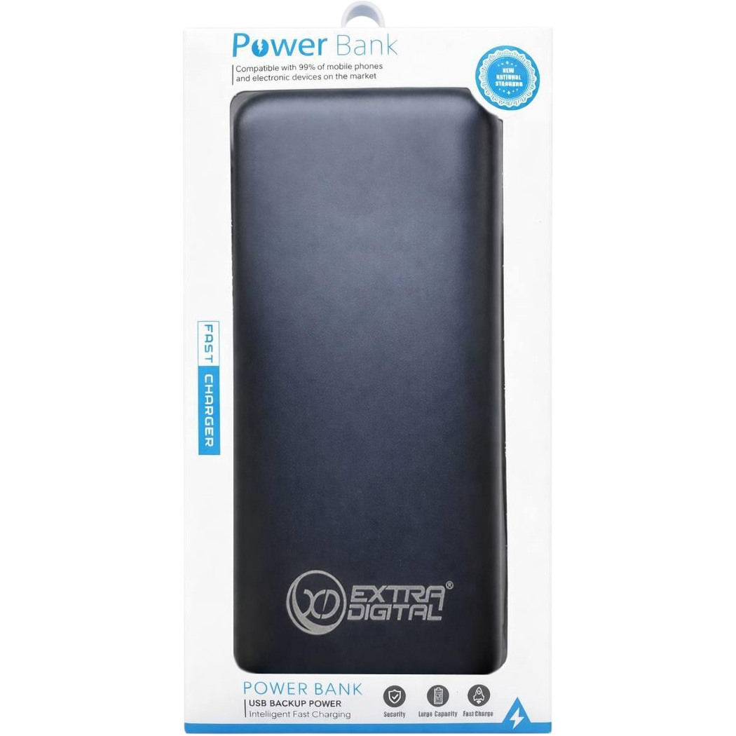 Повербанк EXTRADIGITAL ED30PB 22.5W 30000mAh