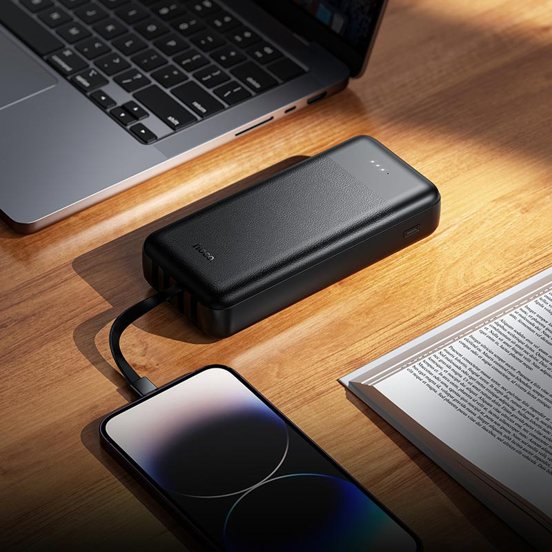 Повербанк HOCO J163A Wonderful 10W 20000mAh Black
