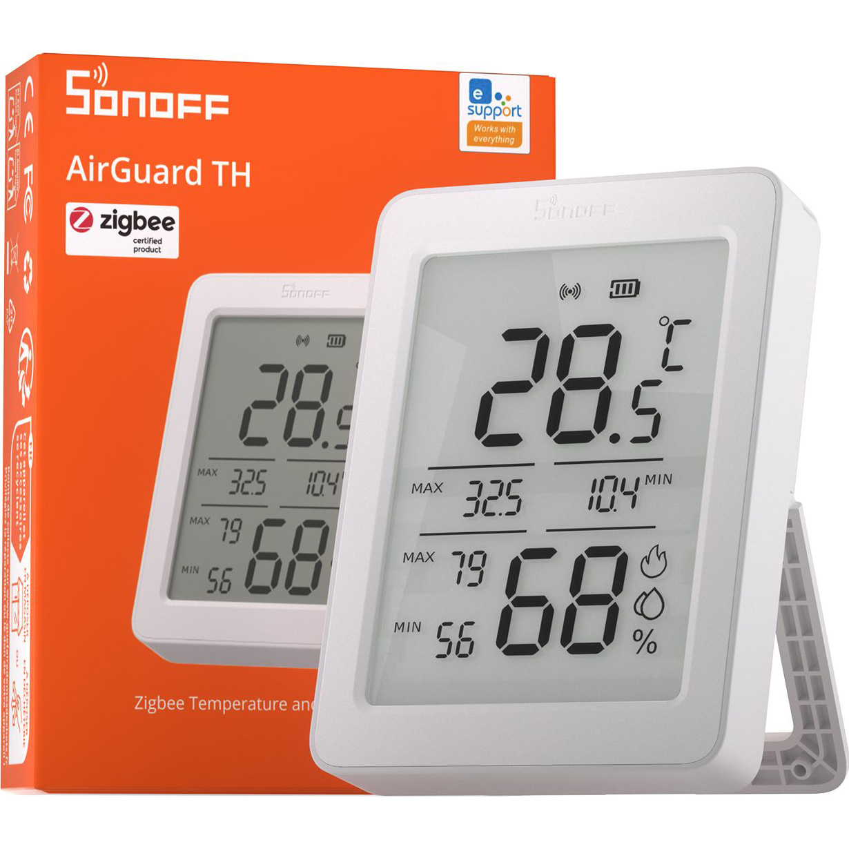 Датчик температури та вологості SONOFF SNZB-02DR2