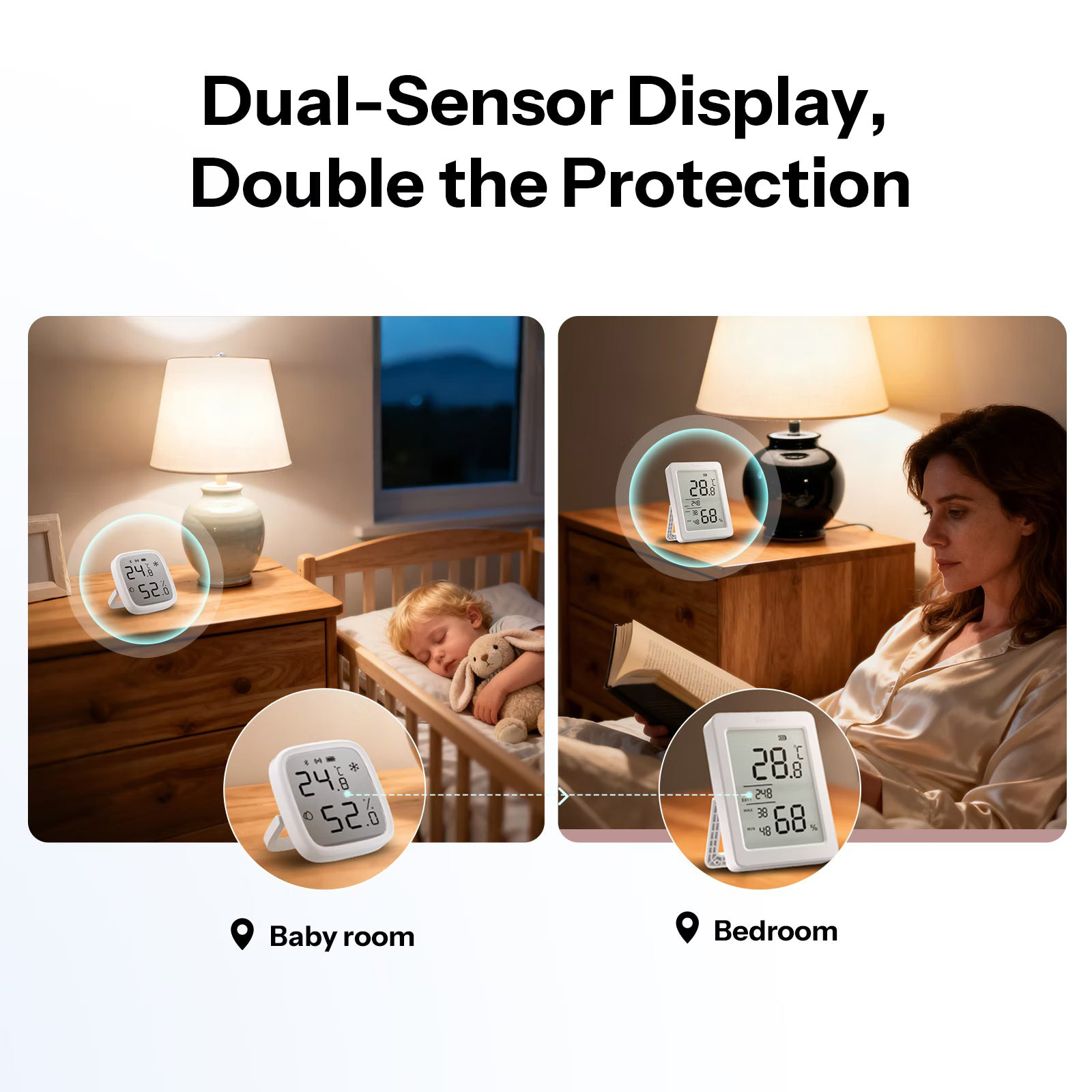 Датчик температури та вологості SONOFF SNZB-02DR2